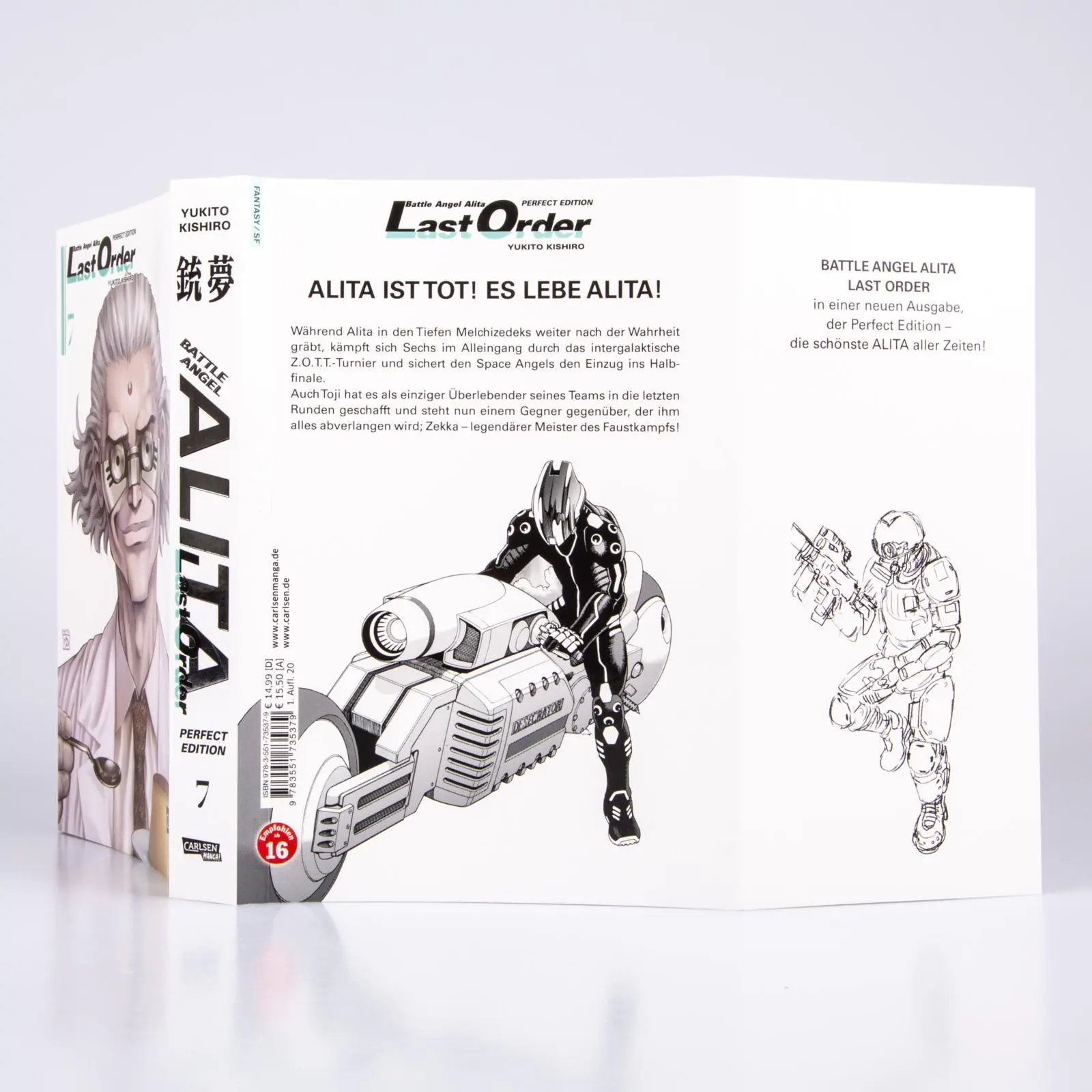Bild: 9783551735379 | Battle Angel Alita - Last Order - Perfect Edition 7 | Yukito Kishiro