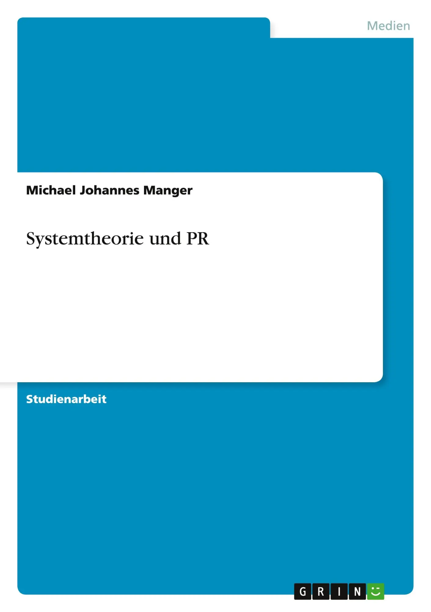 Systemtheorie und PR