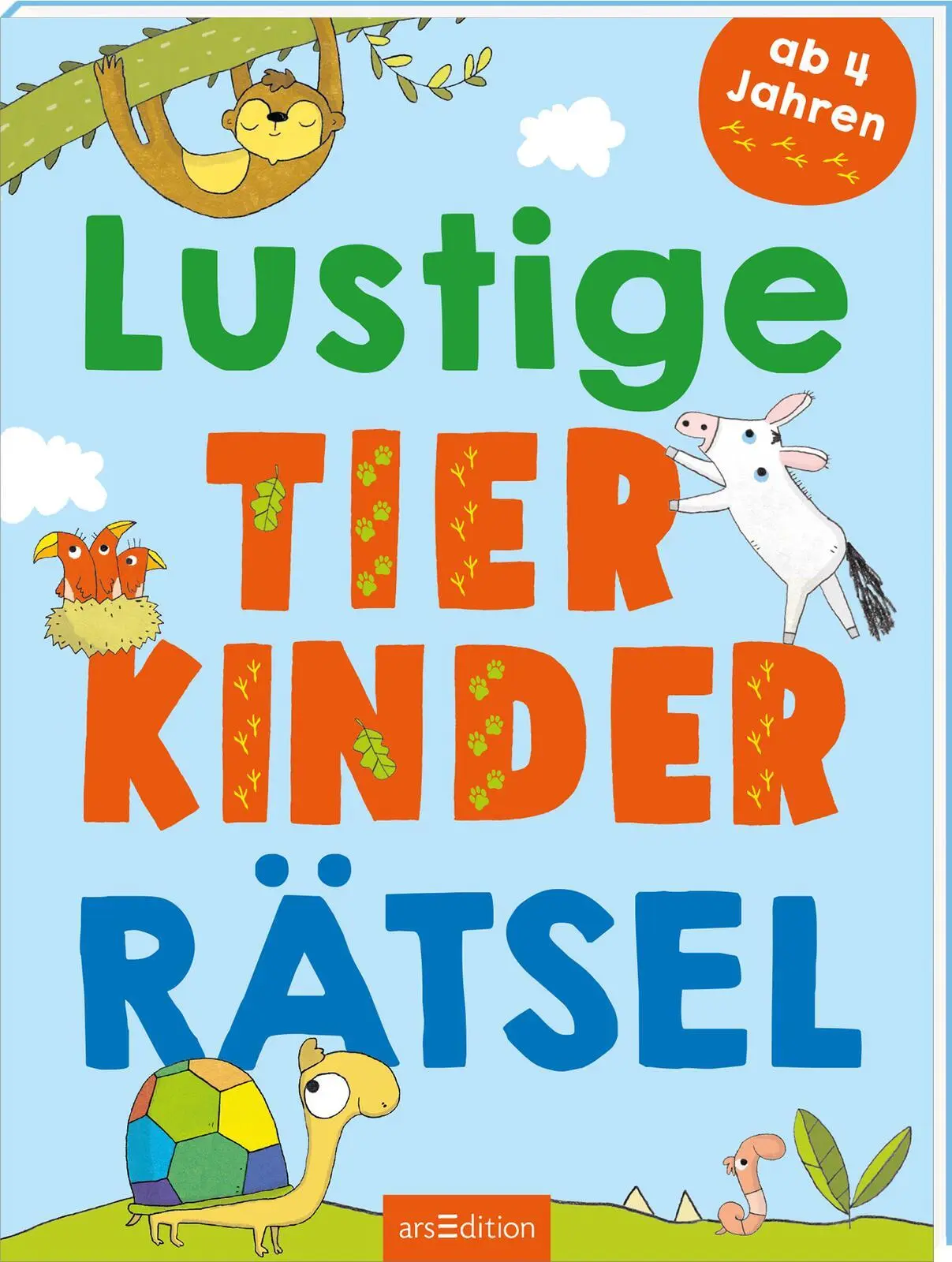 Cover: 9783845865379 | Lustige Tierkinder-Rätsel | Labyrinthe, Punkterätsel und vieles mehr