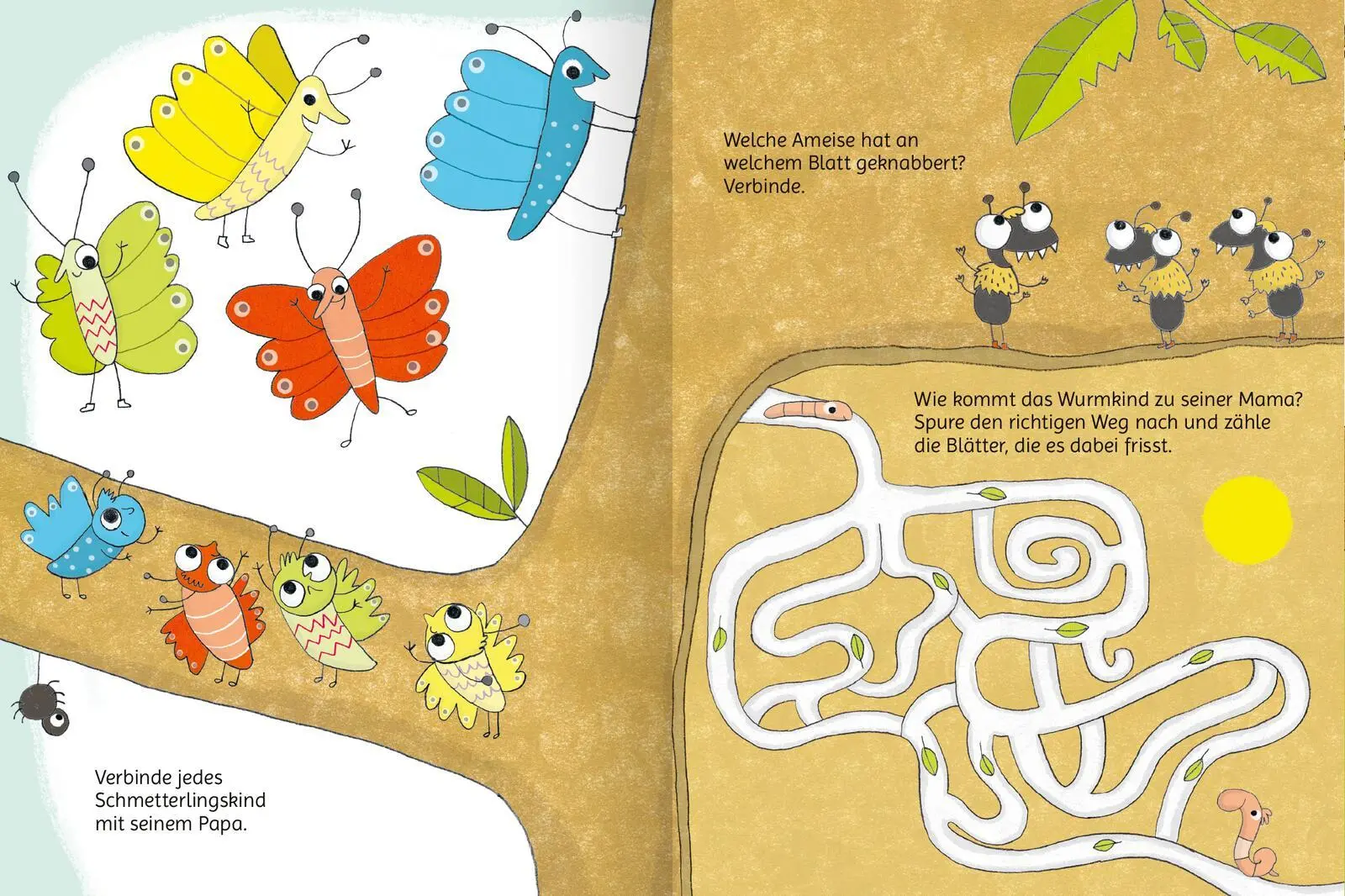Bild: 9783845865379 | Lustige Tierkinder-Rätsel | Labyrinthe, Punkterätsel und vieles mehr