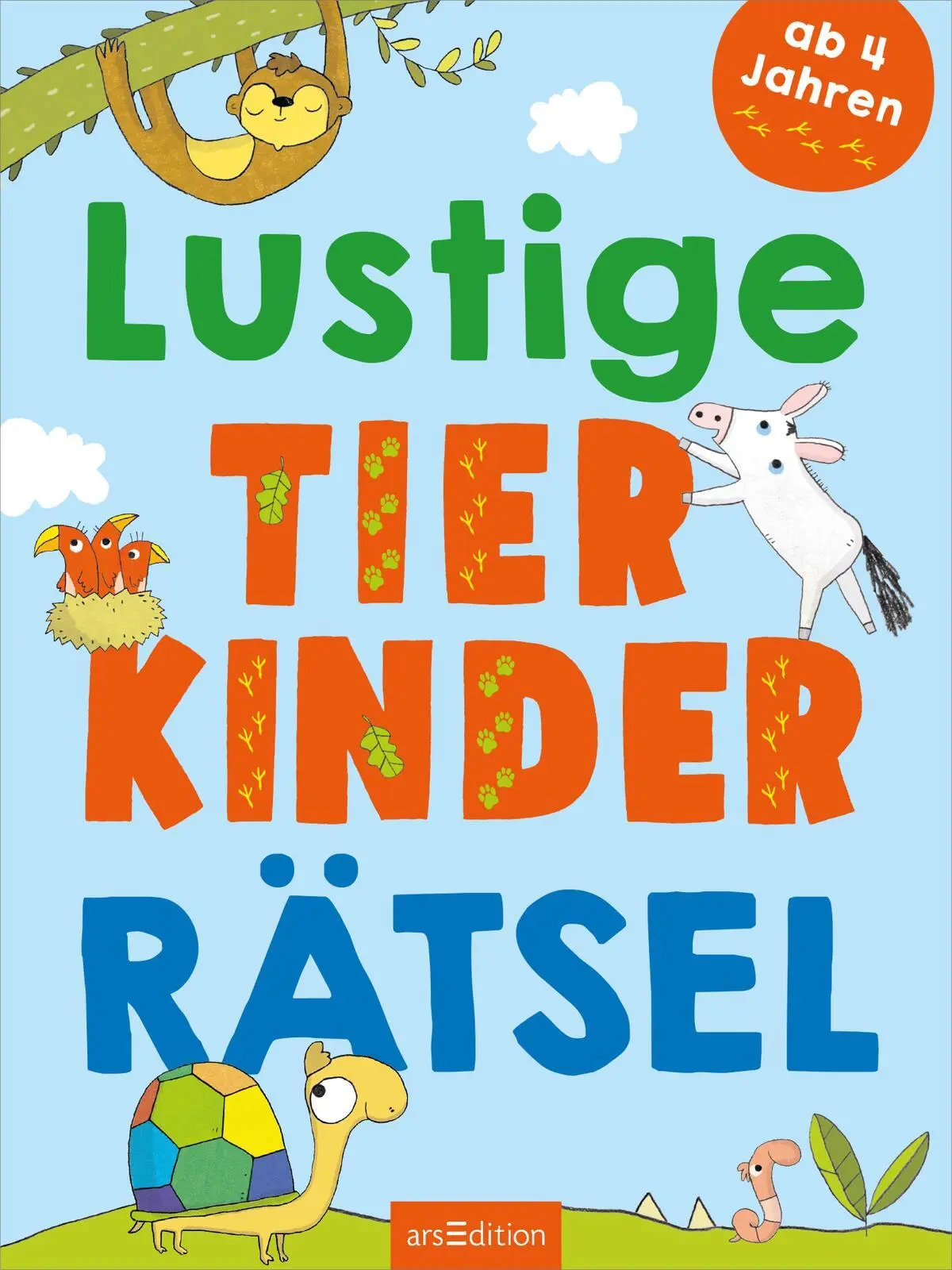 Bild: 9783845865379 | Lustige Tierkinder-Rätsel | Labyrinthe, Punkterätsel und vieles mehr