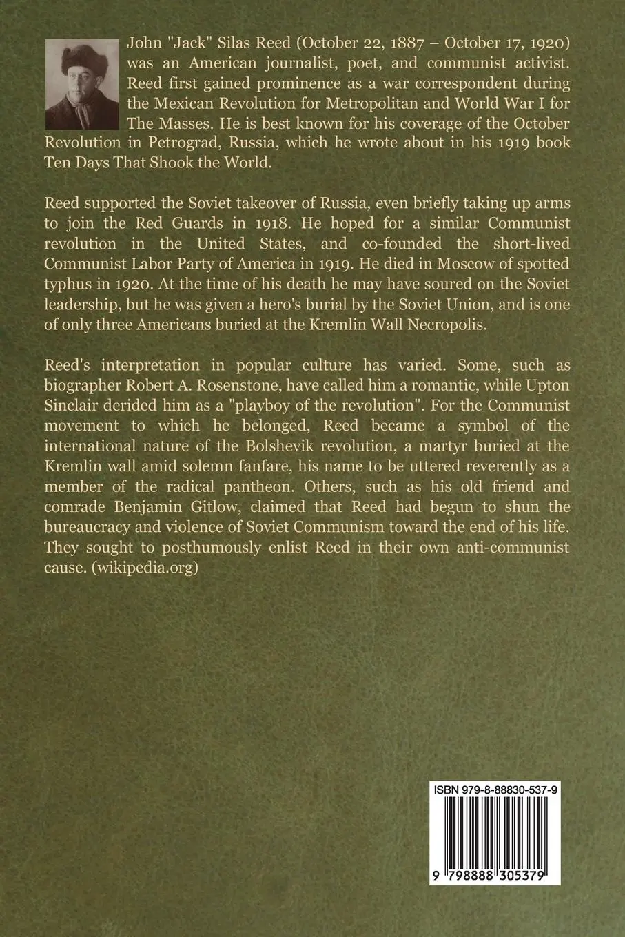 Rückseite: 9798888305379 | Insurgent Mexico | John Reed | Taschenbuch | Englisch | 2023