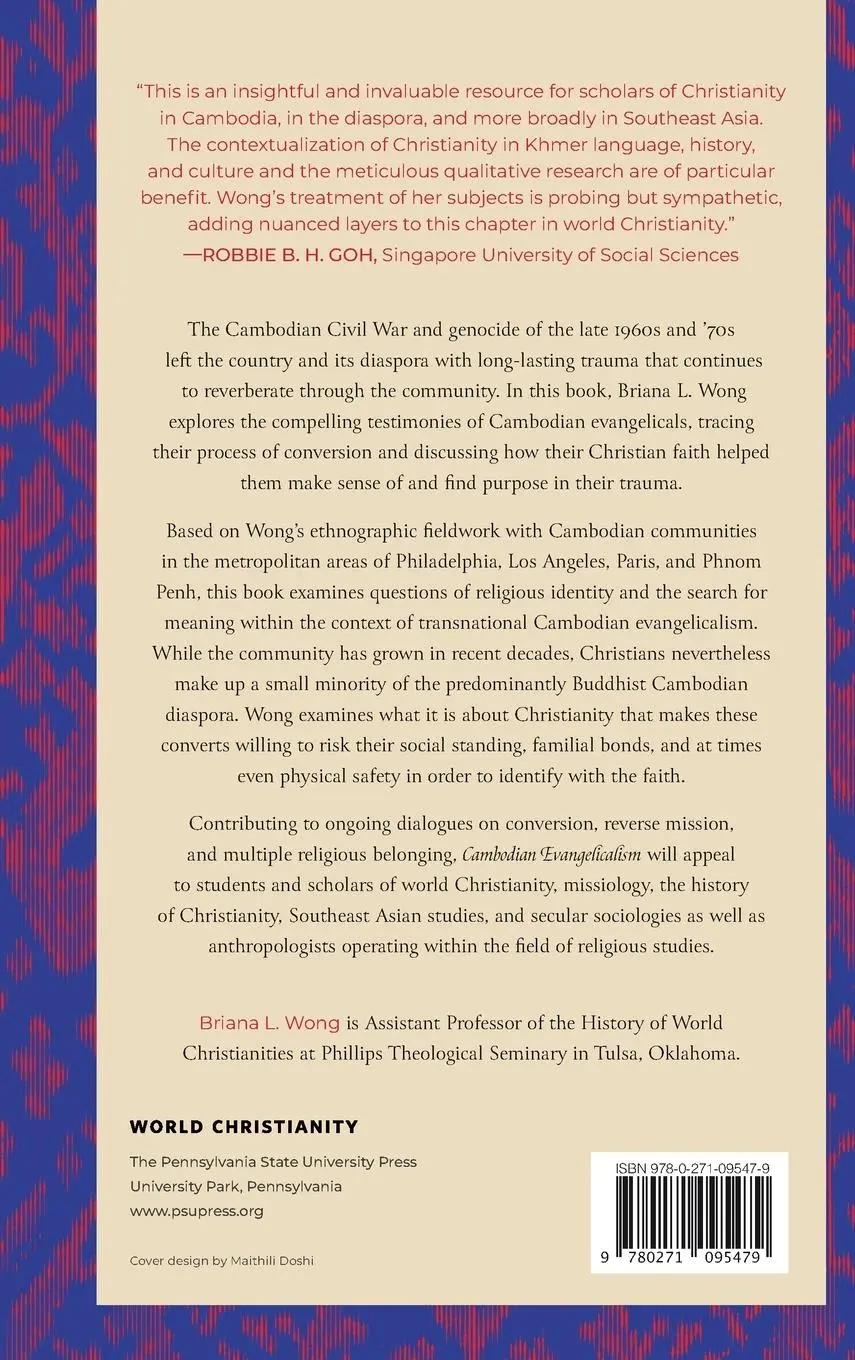Rückseite: 9780271095479 | Cambodian Evangelicalism | Briana L Wong | Buch | Englisch | 2023