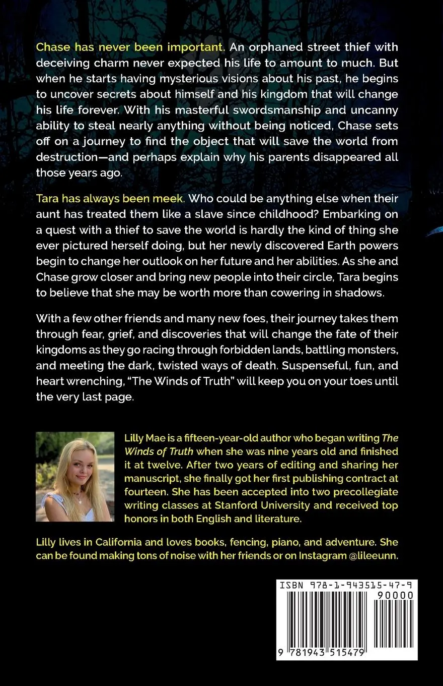 Rückseite: 9781943515479 | The Winds of Truth | Lilly Mae | Taschenbuch | Kartoniert / Broschiert