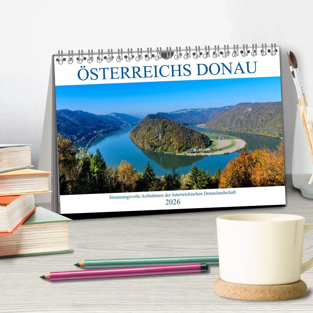 Bild: 9783457605479 | Österreichs Donau (Tischkalender 2026 DIN A5 quer), CALVENDO...