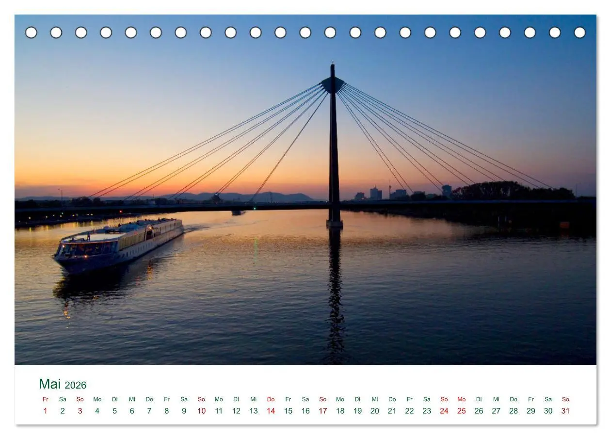Bild: 9783457605479 | Österreichs Donau (Tischkalender 2026 DIN A5 quer), CALVENDO...