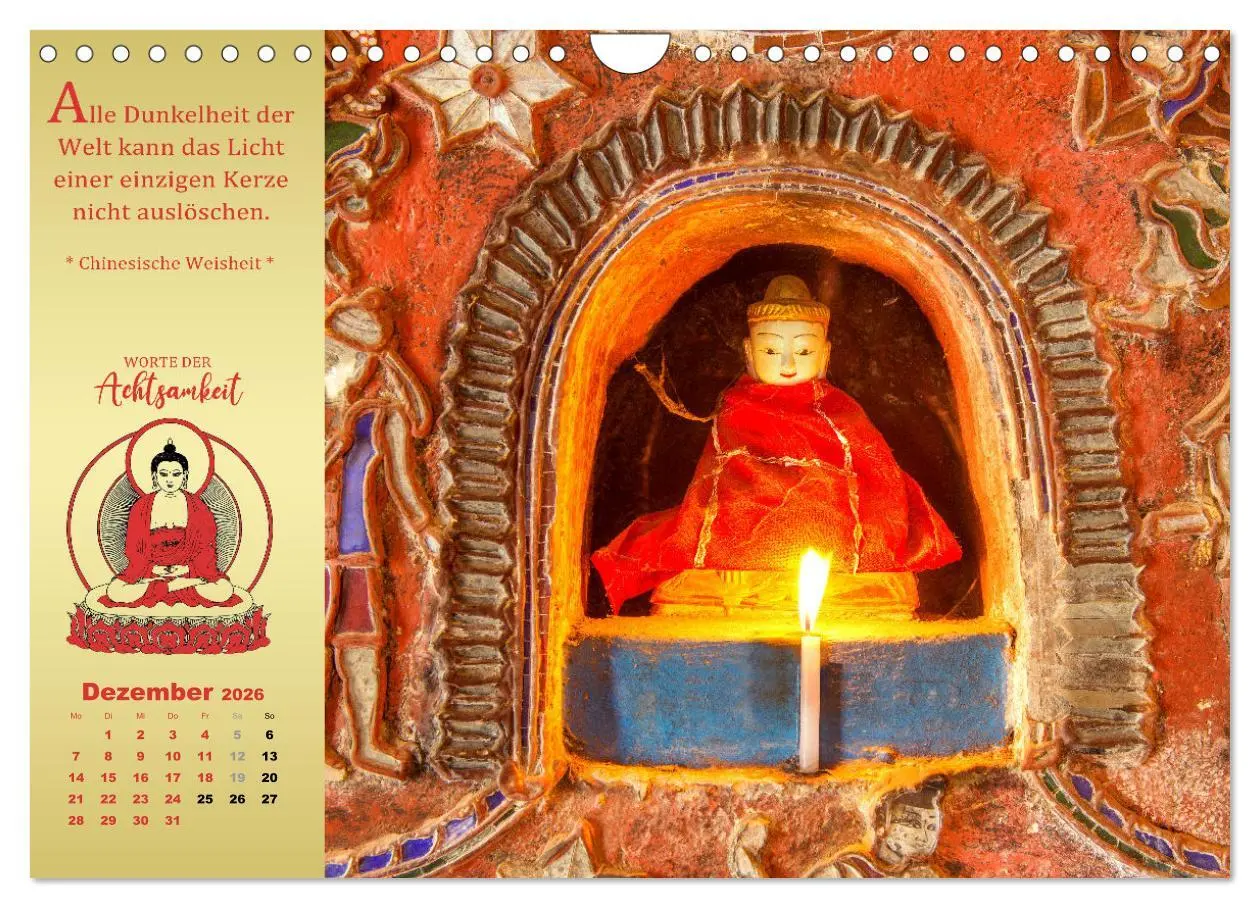 Bild: 9783457915479 | Wege der Achtsamkeit - In der Ruhe liegt die Kraft (Wandkalender...