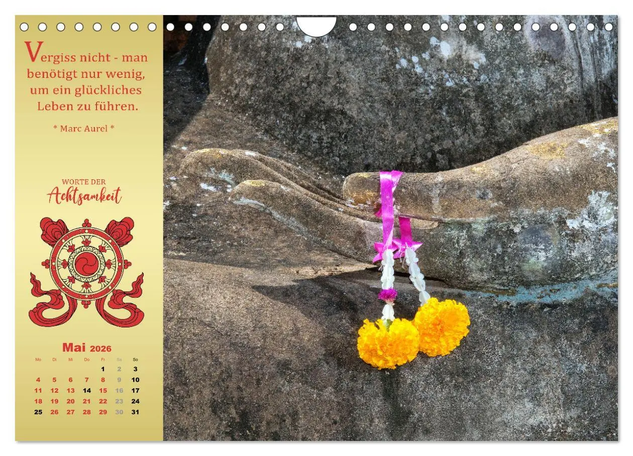 Bild: 9783457915479 | Wege der Achtsamkeit - In der Ruhe liegt die Kraft (Wandkalender...