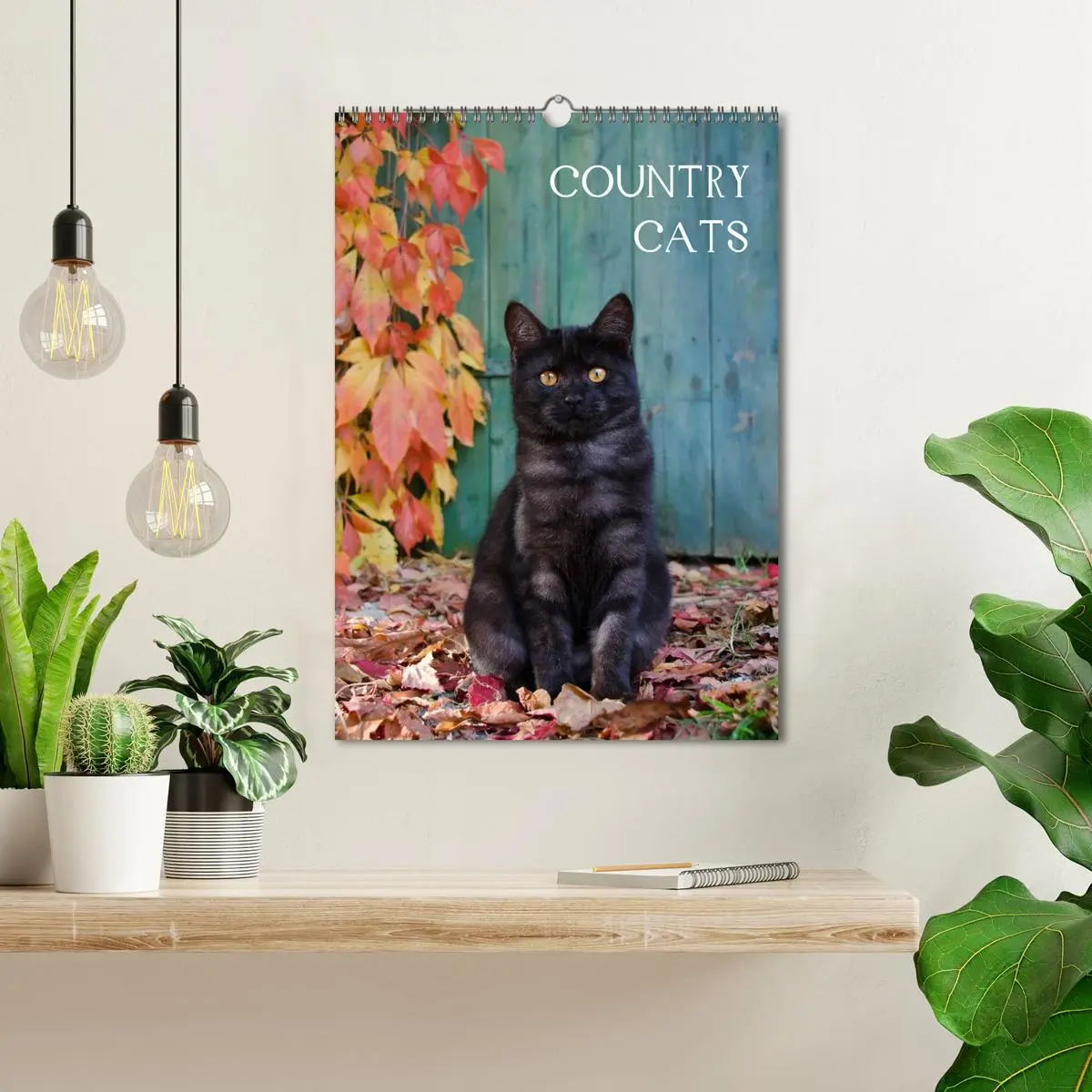 Bild: 9783516485479 | COUNTRY CATS (Wandkalender 2026 DIN A3 hoch), CALVENDO Monatskalender