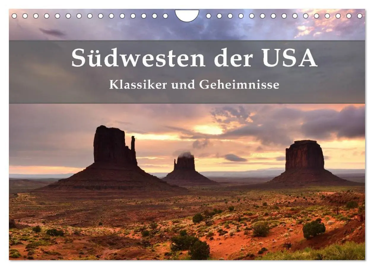 Cover: 9783569885479 | Südwesten der USA - Klassiker und Geheimnisse (Wandkalender 2027...