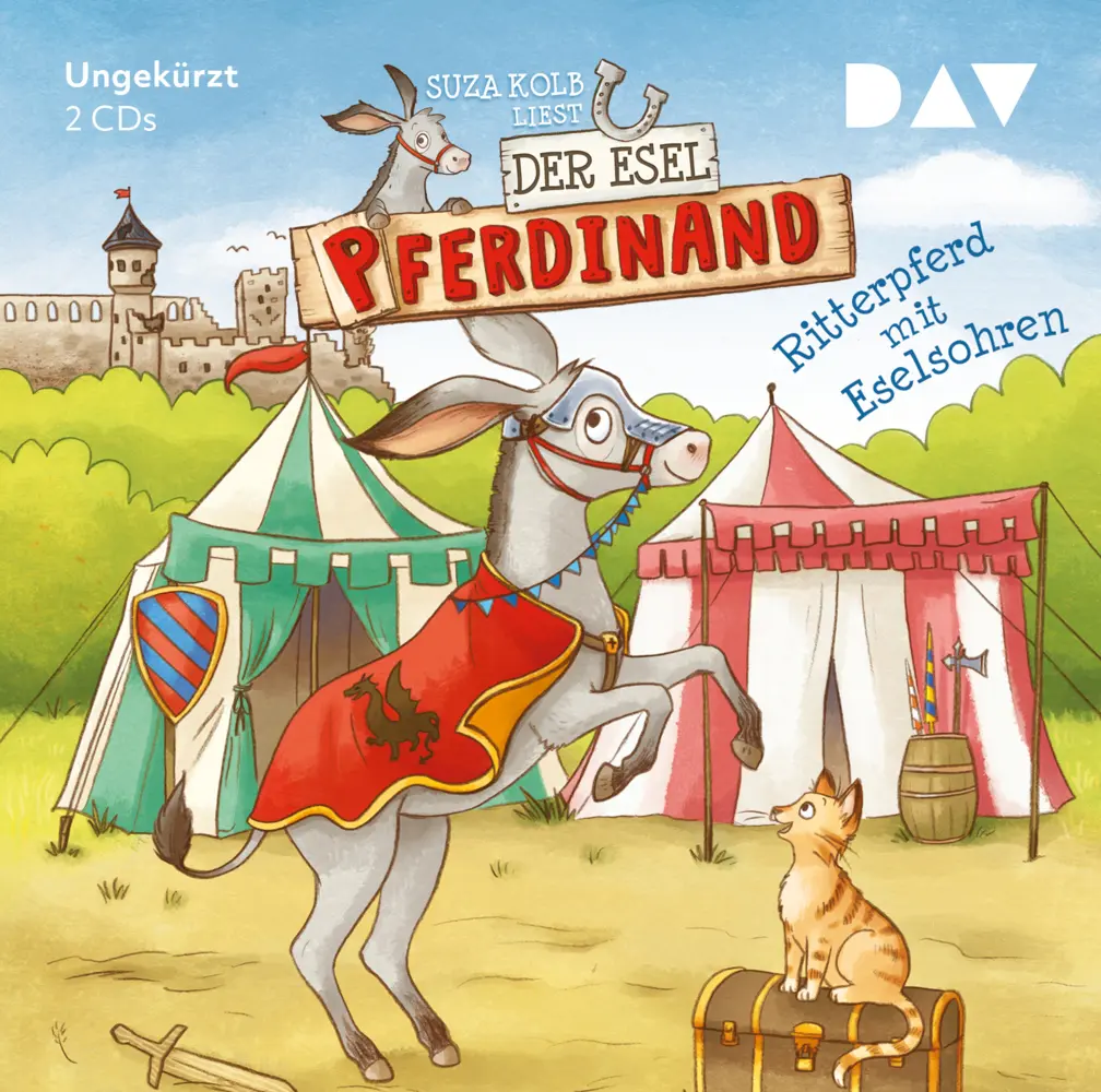 Der Esel Pferdinand - Teil 4: Ritterpferd mit Eselsohren,2 Audio-CD