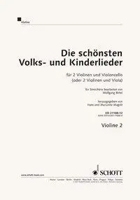 Cover: 9783795745479 | Die schönsten Volks- und Kinderlieder | Hans Magolt | Buch | 16 S.