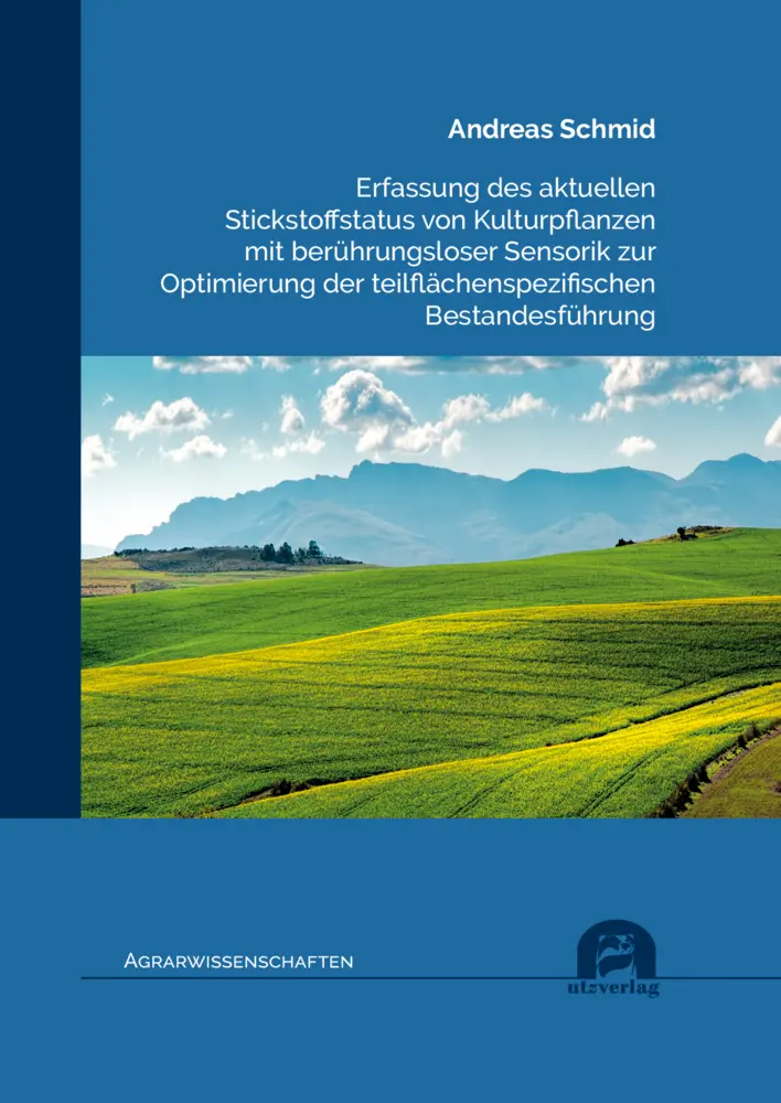 Cover: 9783831685479 | Erfassung des aktuellen Stickstoffstatus von Kulturpflanzen mit...