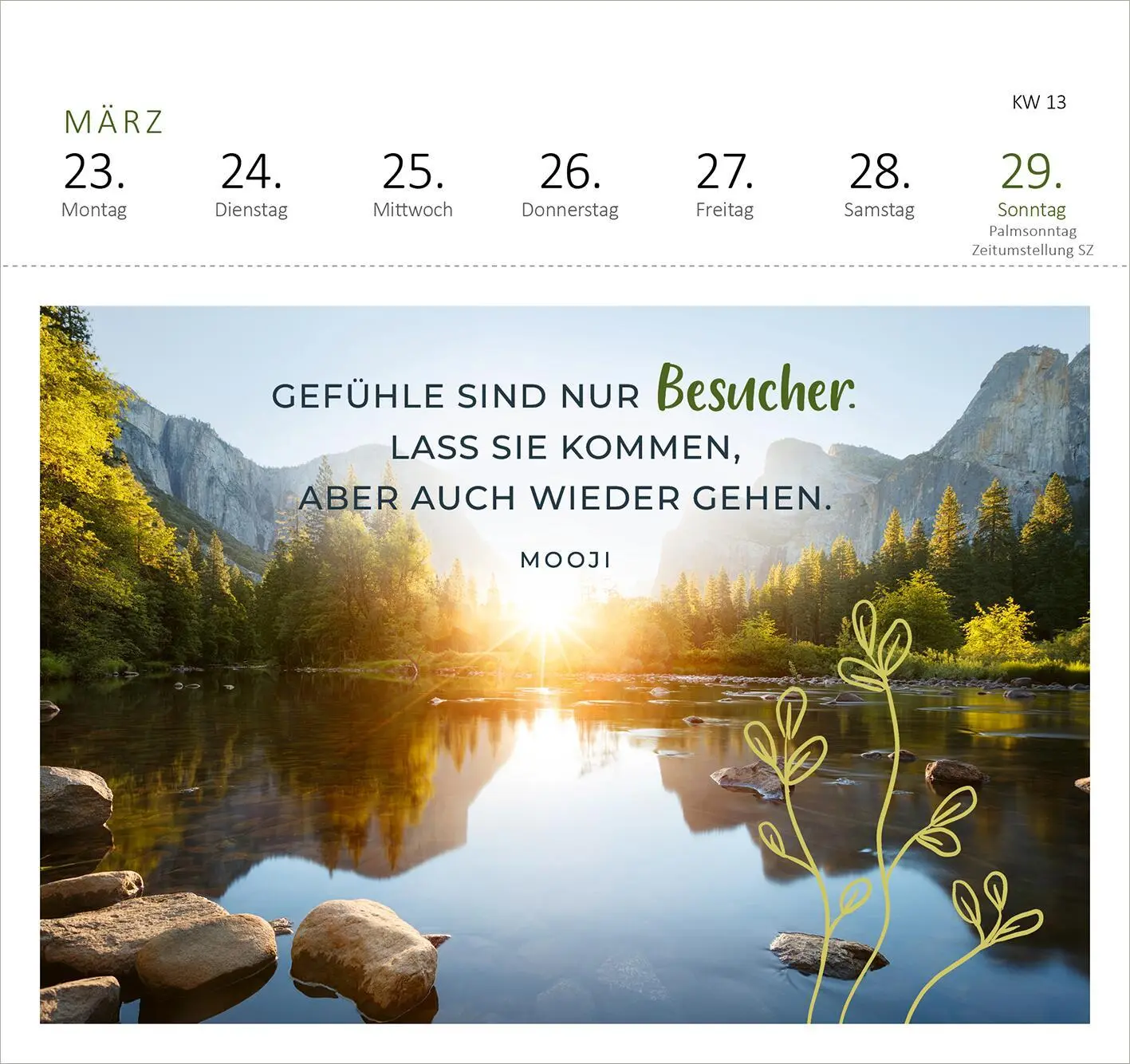 Bild: 4014489135579 | Postkartenkalender 365 Tage Innere Stärke 2026 | Kalender | 108 S.