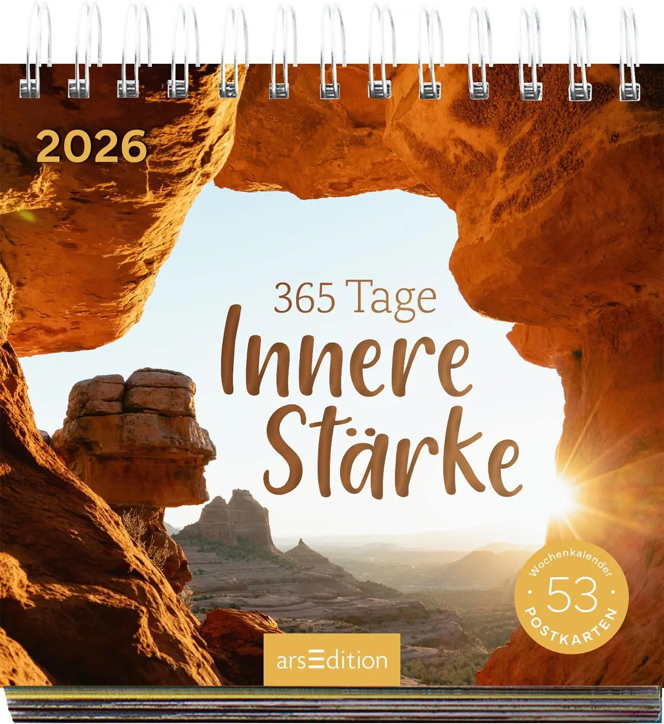 Bild: 4014489135579 | Postkartenkalender 365 Tage Innere Stärke 2026 | Kalender | 108 S.