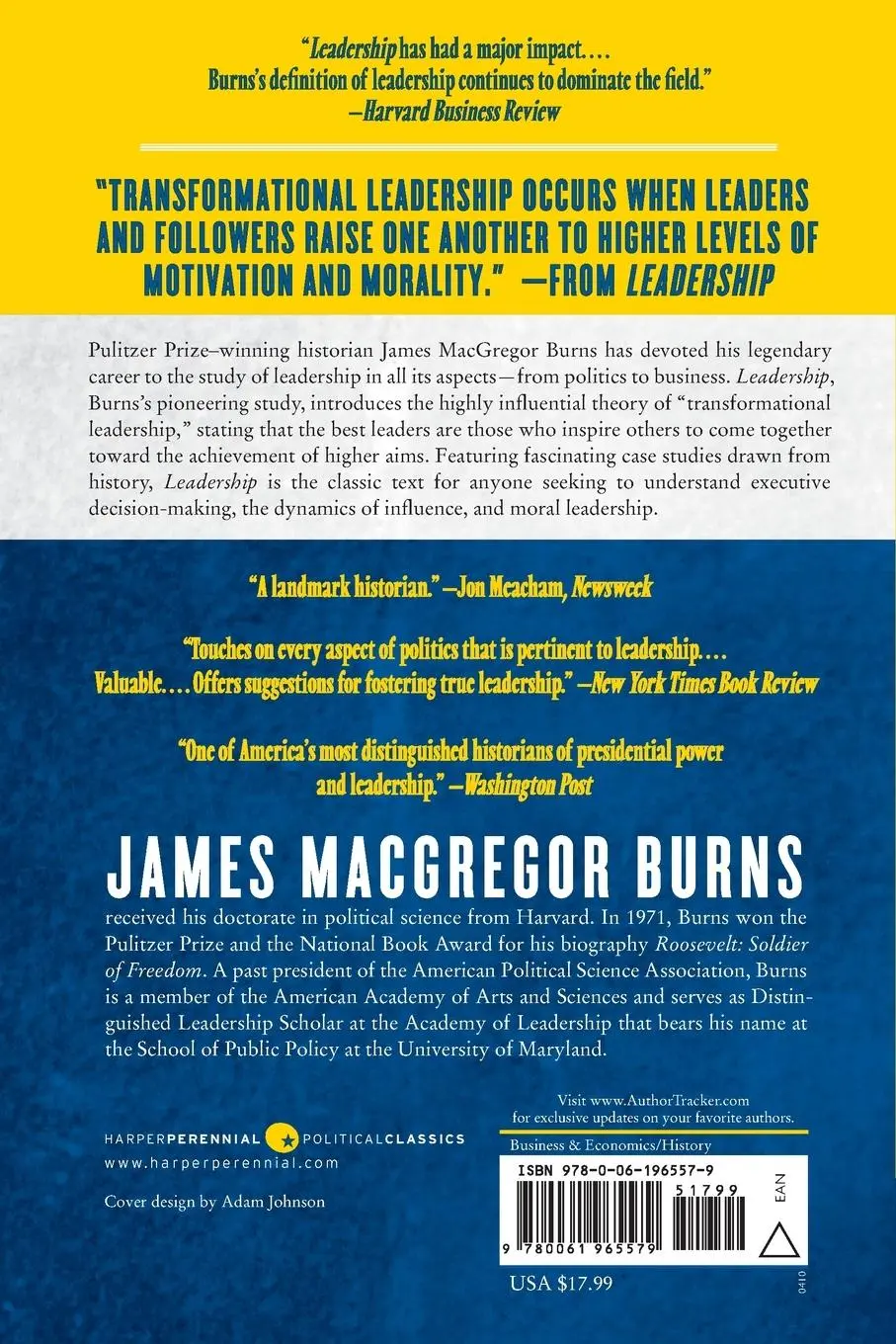 Rückseite: 9780061965579 | Leadership | James M Burns | Taschenbuch | Kartoniert / Broschiert