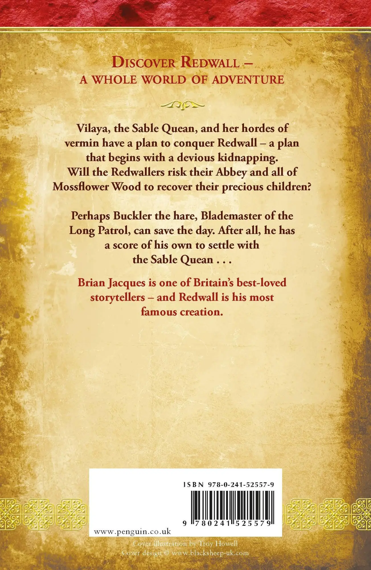 Rückseite: 9780241525579 | The Sable Quean | Brian Jacques | Taschenbuch | Englisch | 2021