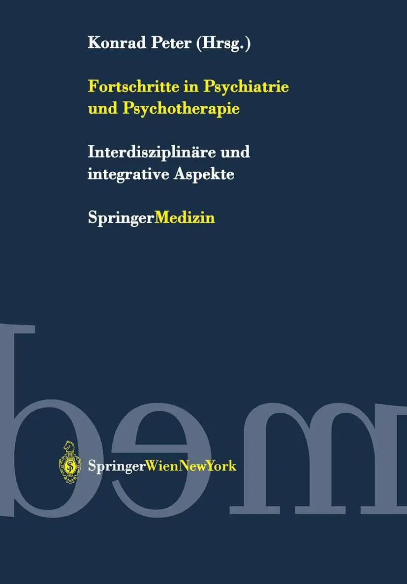 Cover: 9783211835579 | Fortschritte in Psychiatrie und Psychotherapie | Konrad Peter | Buch