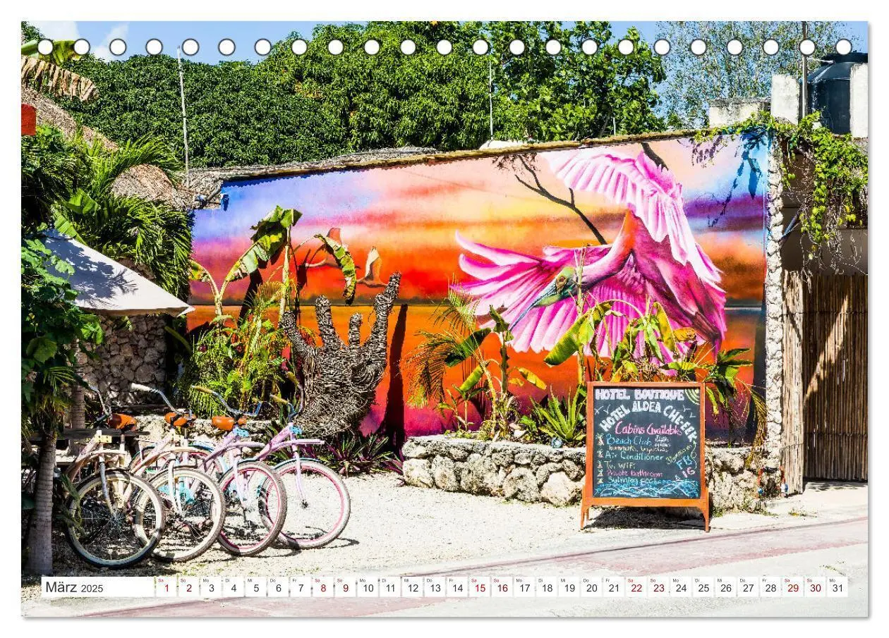 Bild: 9783383895579 | Unterwegs auf Yucatan Mexiko (Tischkalender 2025 DIN A5 quer),...