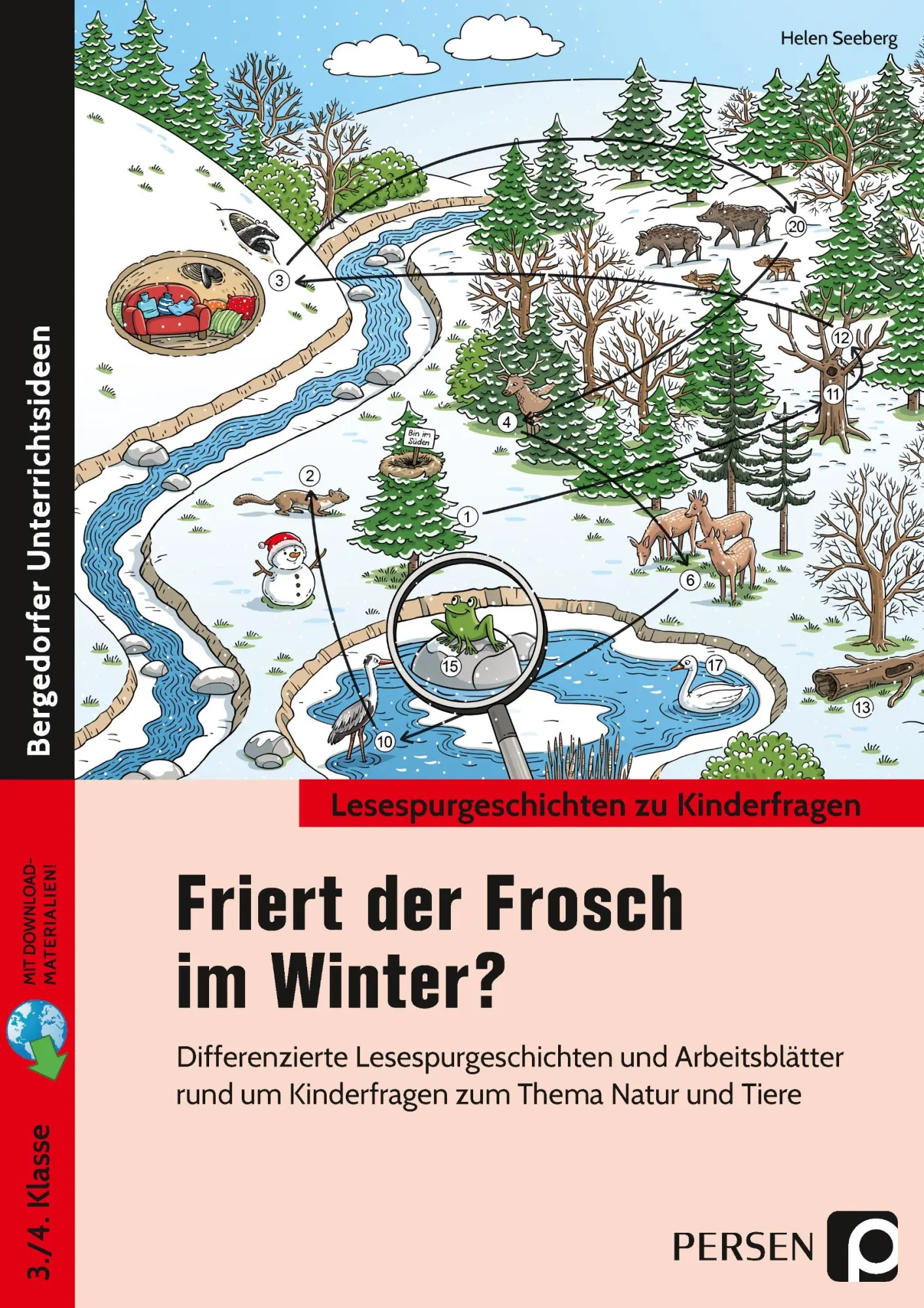 Cover: 9783403205579 | Friert der Frosch im Winter? | Helen Seeberg | Bundle | 1 Broschüre