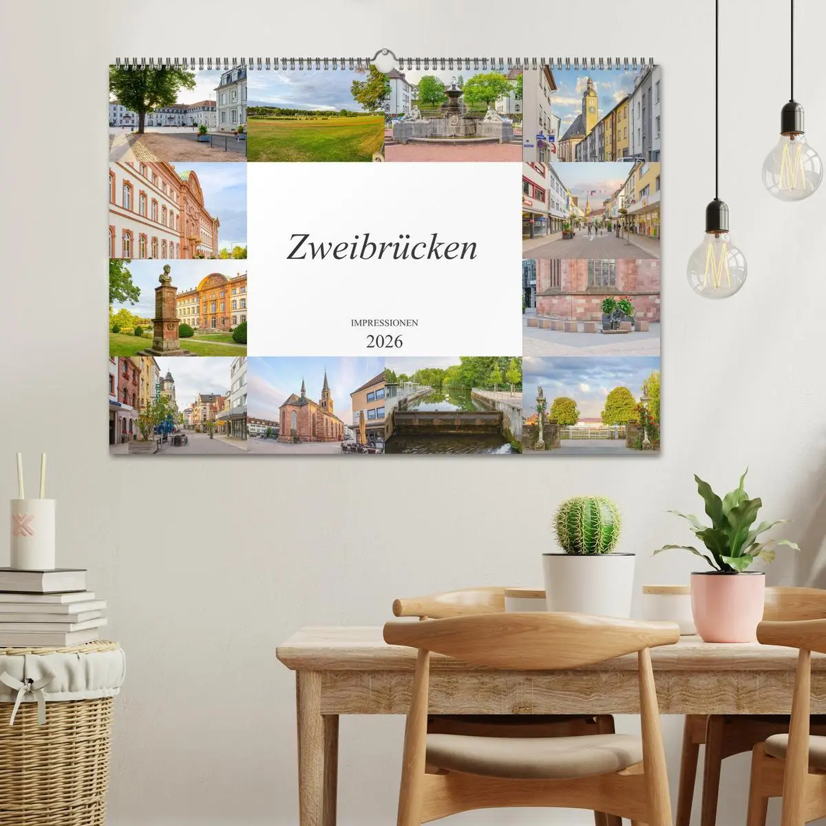 Bild: 9783457765579 | Zweibrücken Impressionen (Wandkalender 2026 DIN A2 quer), CALVENDO...