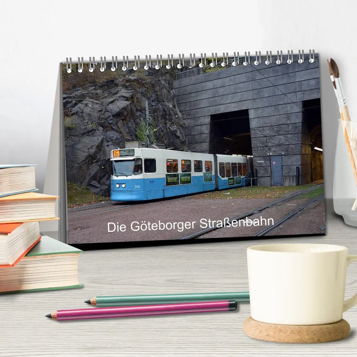 Bild: 9783457835579 | Die Göteborger Straßenbahn (Tischkalender 2026 DIN A5 quer),...