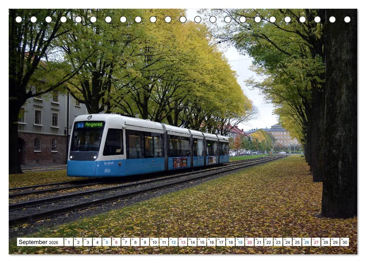 Bild: 9783457835579 | Die Göteborger Straßenbahn (Tischkalender 2026 DIN A5 quer),...