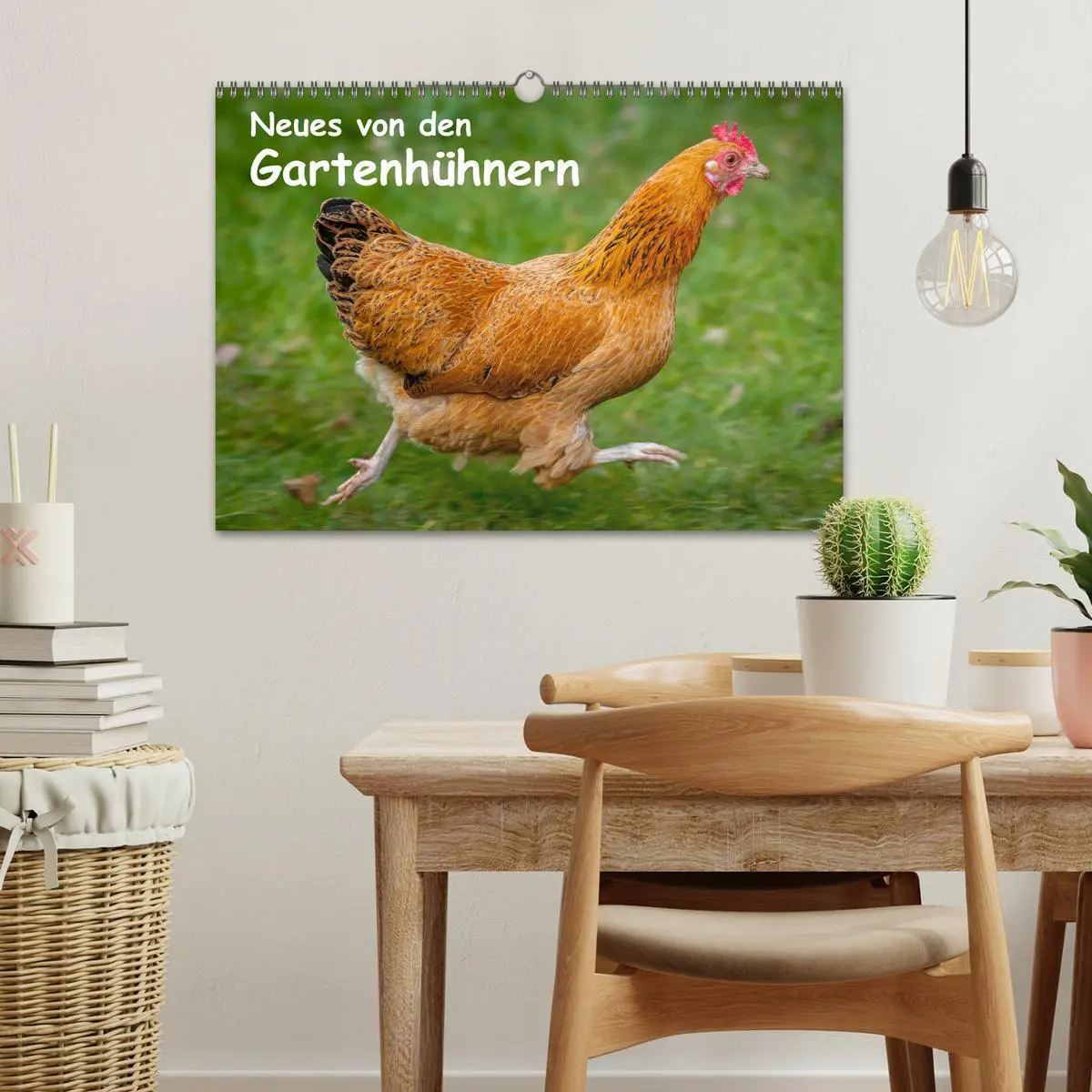 Bild: 9783457905579 | Neues von den Gartenhühnern (Wandkalender 2026 DIN A3 quer),...