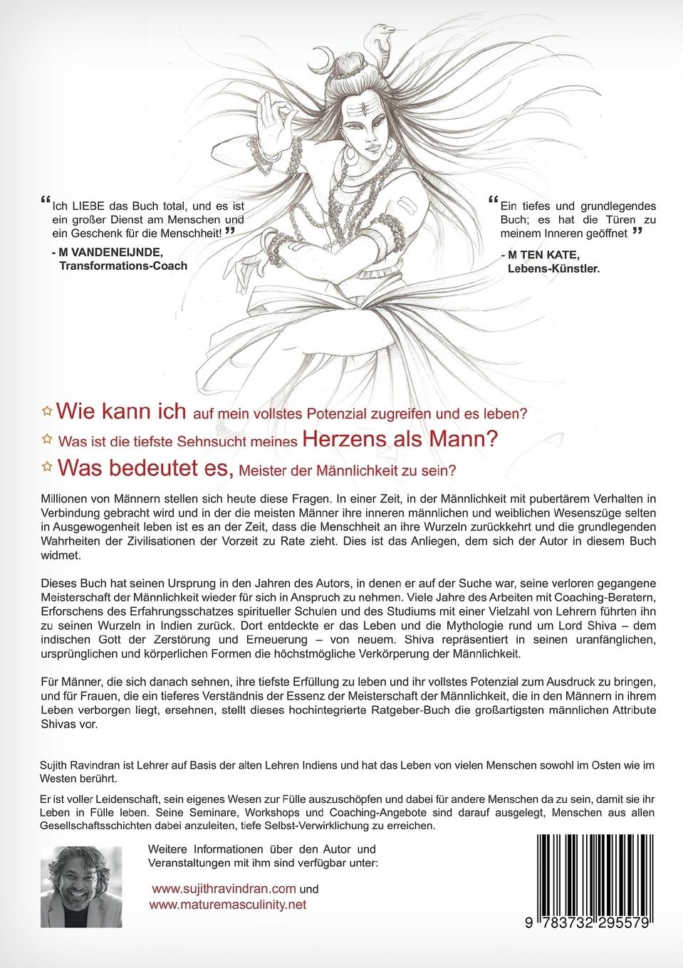 Rückseite: 9783732295579 | DER SHIVA CODE | Setze den Meister der Männlichkeit in Dir frei | Buch