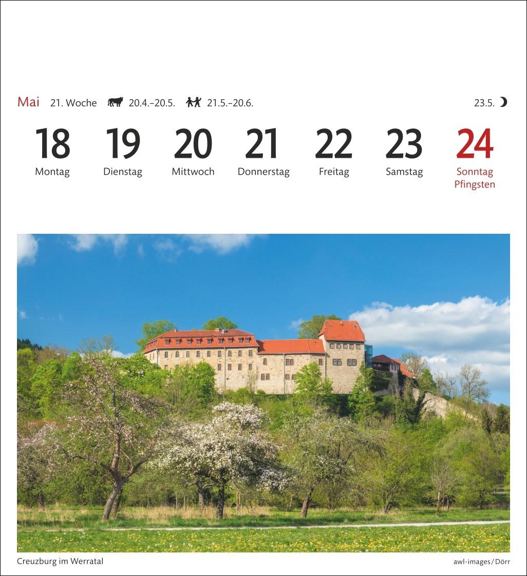 Bild: 9783840035579 | Deutschland Sehnsuchtskalender 2026 - Wochenkalender mit 53 Postkarten