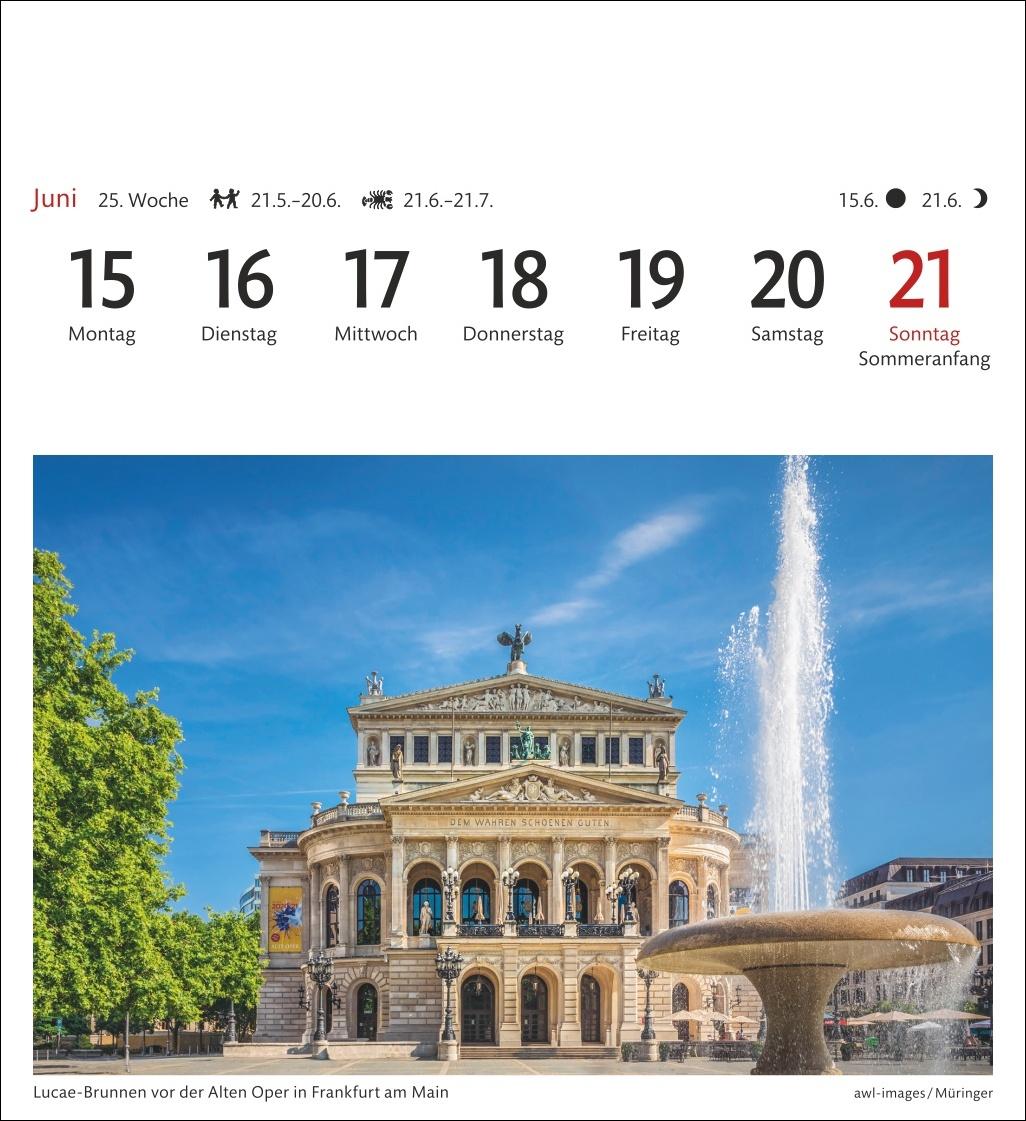 Bild: 9783840035579 | Deutschland Sehnsuchtskalender 2026 - Wochenkalender mit 53 Postkarten