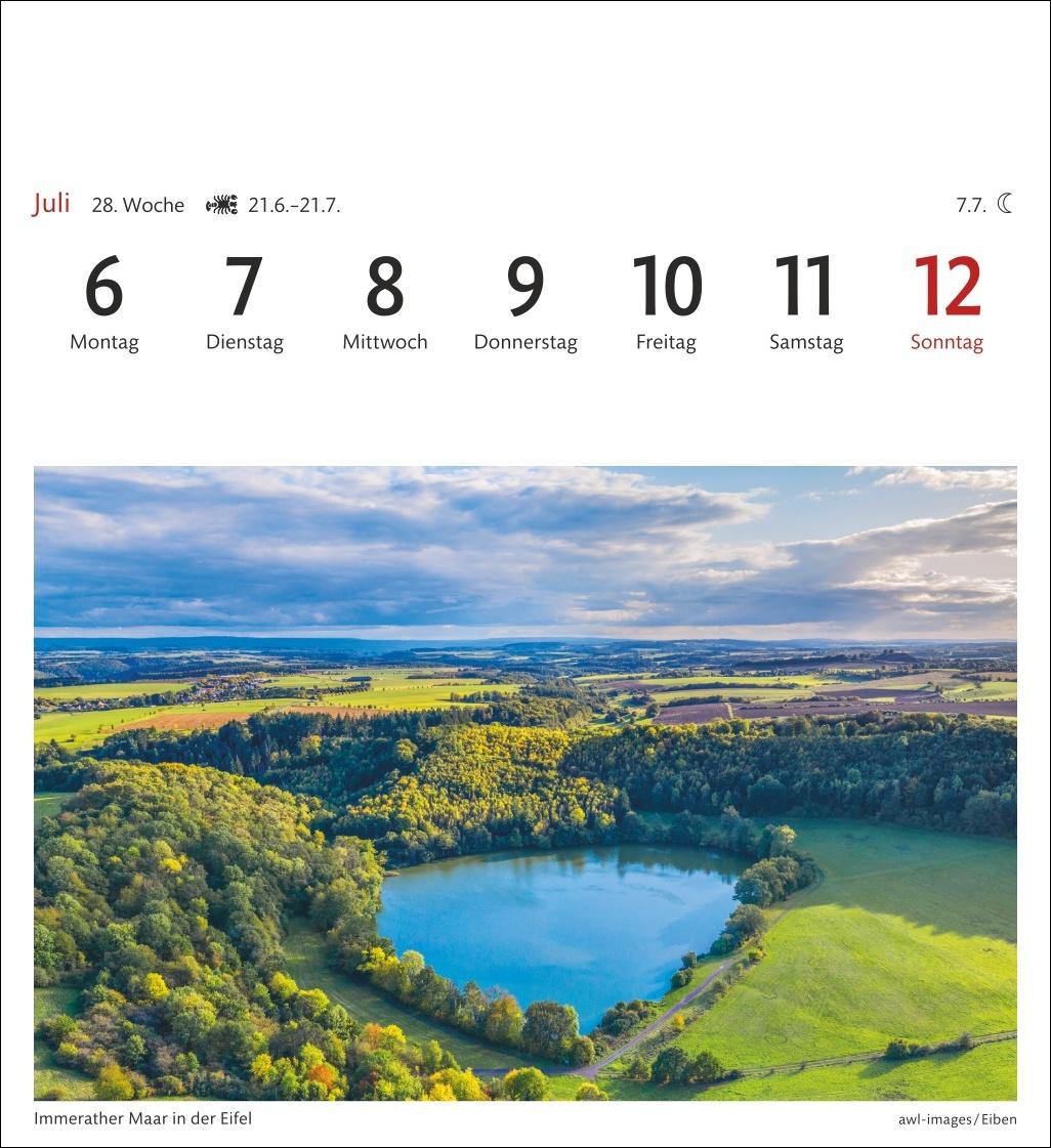 Bild: 9783840035579 | Deutschland Sehnsuchtskalender 2026 - Wochenkalender mit 53 Postkarten