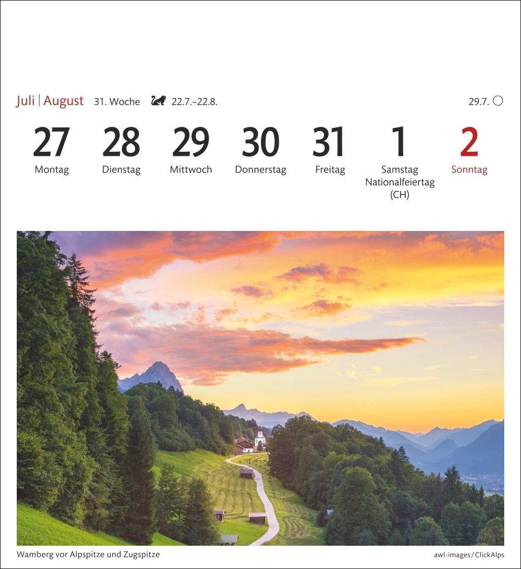 Bild: 9783840035579 | Deutschland Sehnsuchtskalender 2026 - Wochenkalender mit 53 Postkarten