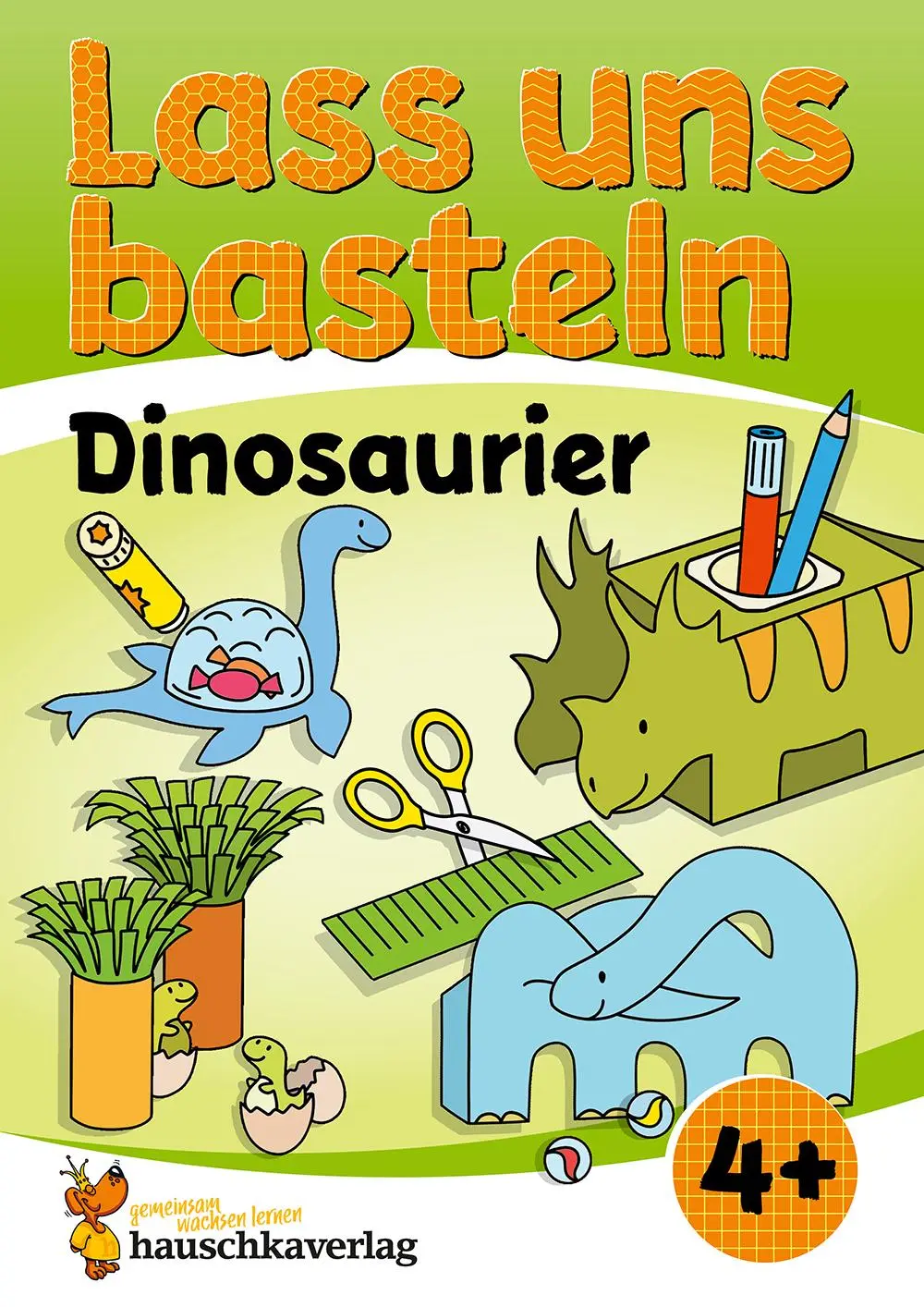 Cover: 9783881005579 | Lass uns basteln - Bastelbuch ab 4 Jahre - Dinosaurier | Beurenmeister