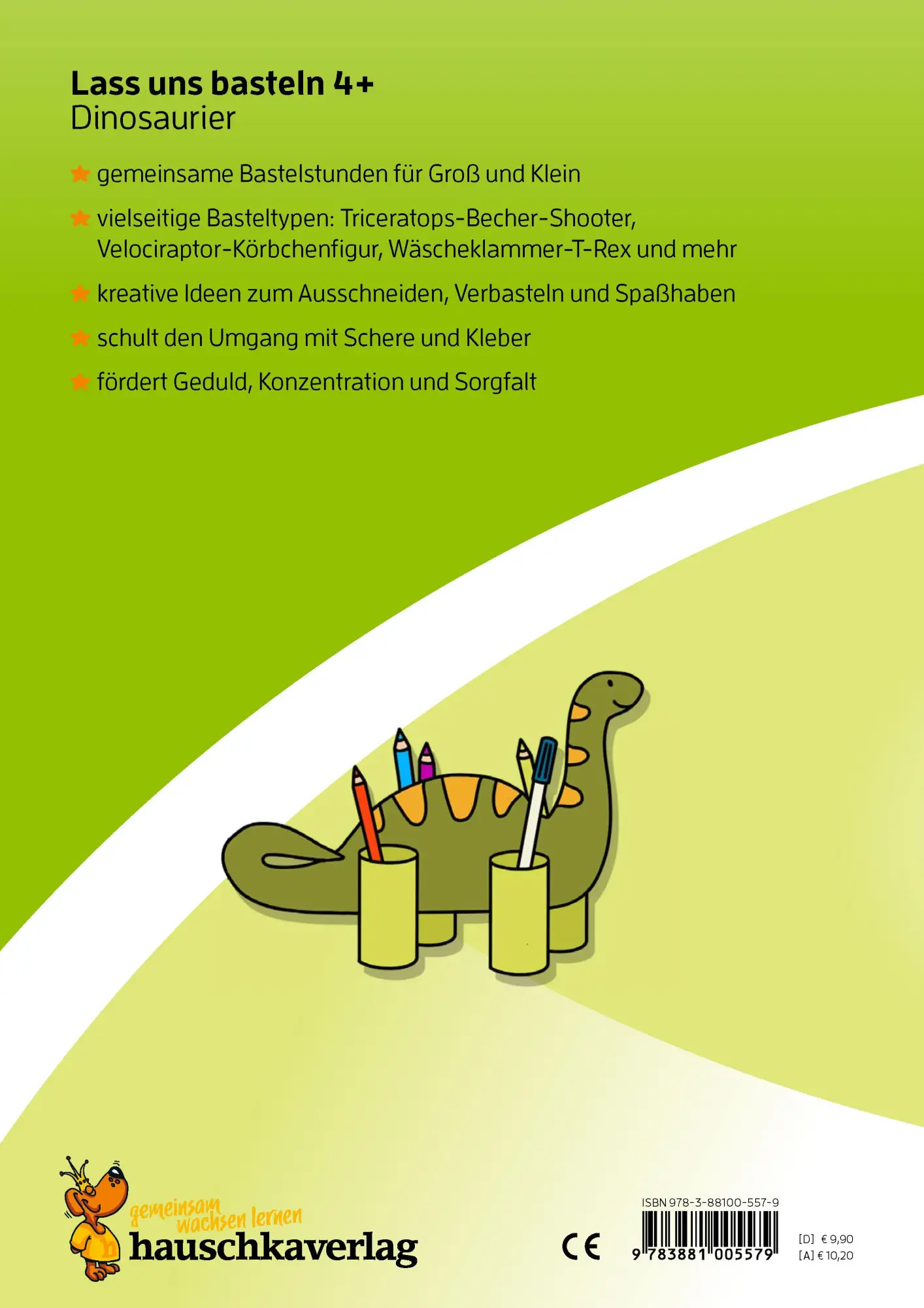 Bild: 9783881005579 | Lass uns basteln - Bastelbuch ab 4 Jahre - Dinosaurier | Beurenmeister