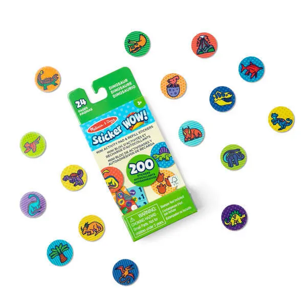 Bild: 681147005679 | MAC Sticker Wow Nachfüllset Dinosaurier | Karton | 56790 | Deutsch