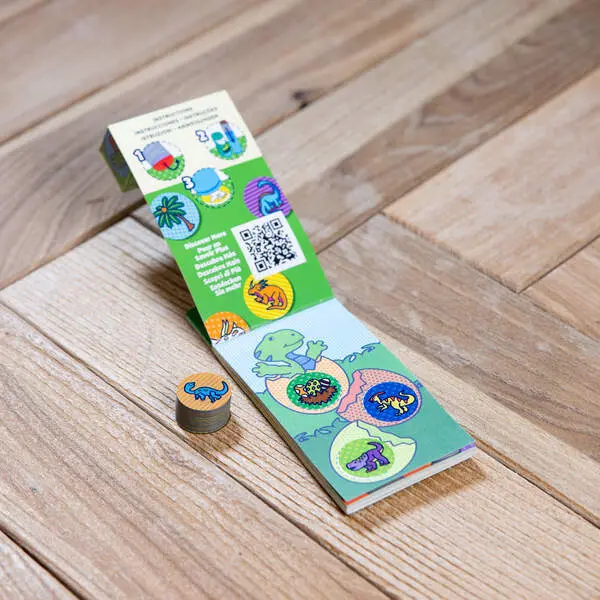 Bild: 681147005679 | MAC Sticker Wow Nachfüllset Dinosaurier | Karton | 56790 | Deutsch
