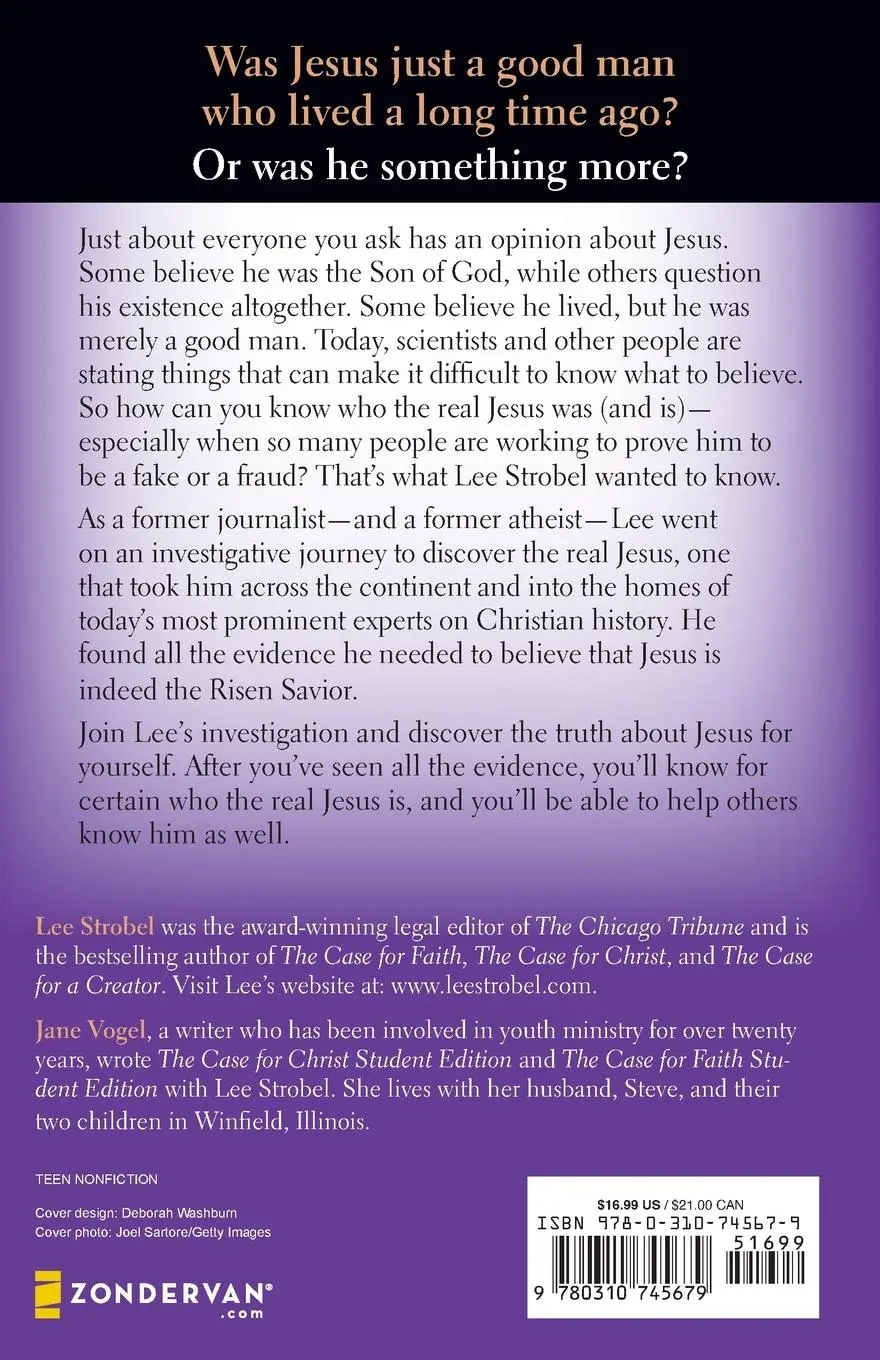 Rückseite: 9780310745679 | The Case for the Real Jesus | Lee Strobel | Taschenbuch | Englisch