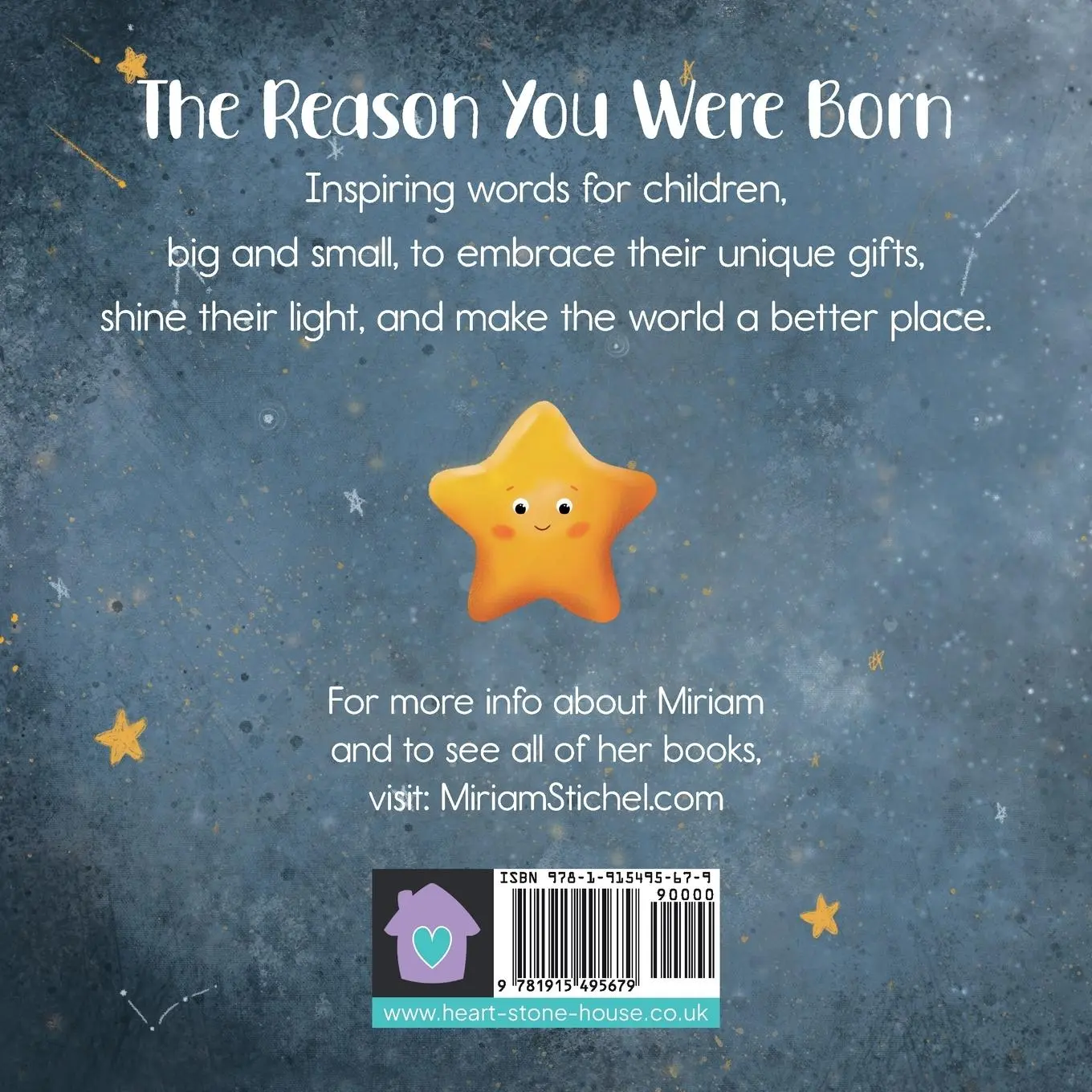 Rückseite: 9781915495679 | The Reason You Were Born | Miriam Stichel | Taschenbuch | Englisch