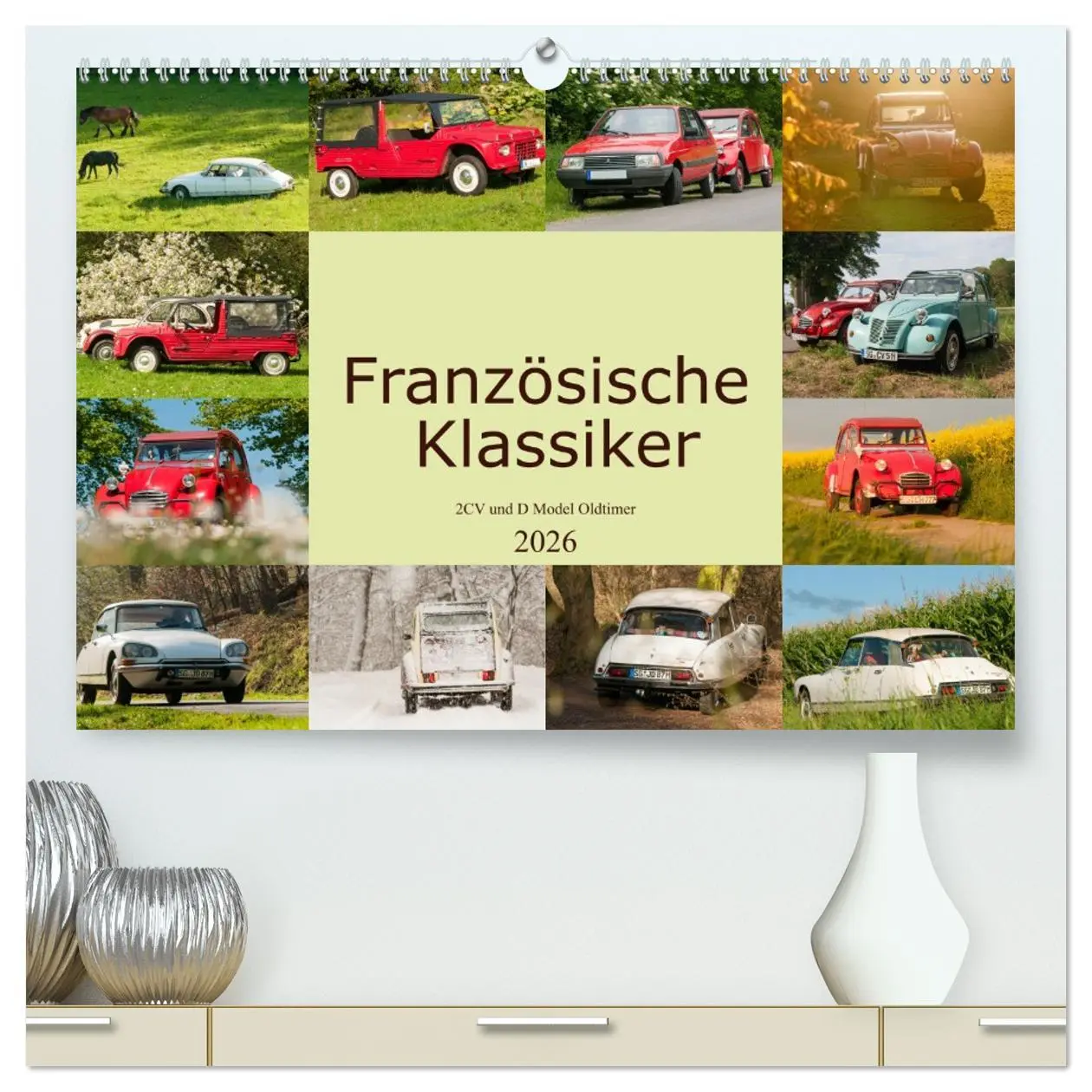 Cover: 9783457445679 | Französische Klassiker - 2CV und D Modell Oldtimer (hochwertiger...
