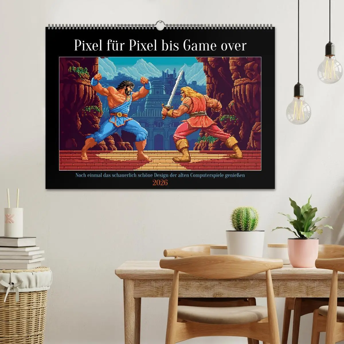 Bild: 9783457515679 | Pixel für Pixel bis Game over (Wandkalender 2026 DIN A2 quer),...