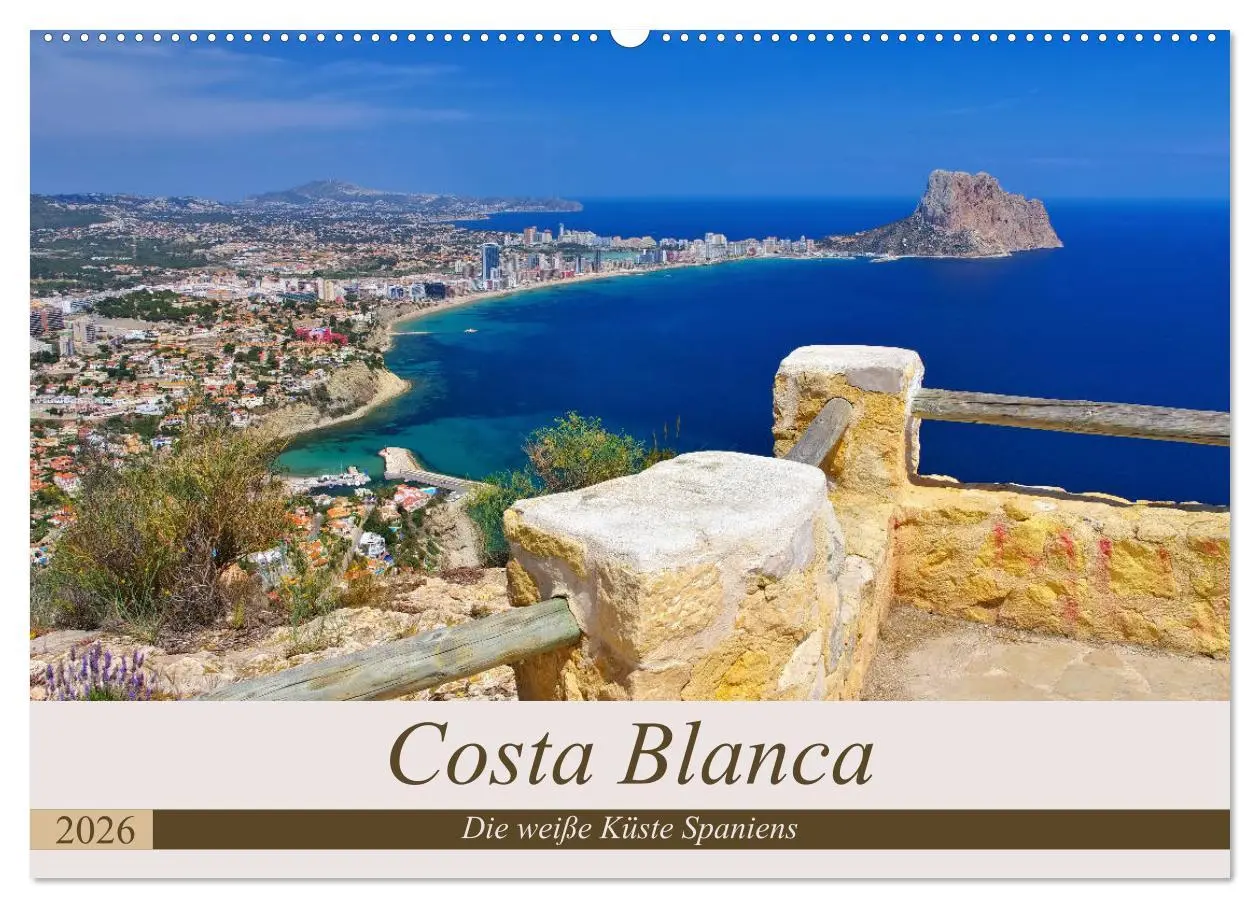 Cover: 9783457825679 | Costa Blanca - Die weiße Küste Spaniens (Wandkalender 2026 DIN A2...