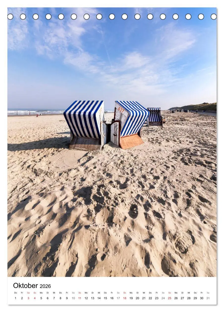 Bild: 9783516395679 | Norderney Inselportrait (Tischkalender 2026 DIN A5 hoch), CALVENDO...