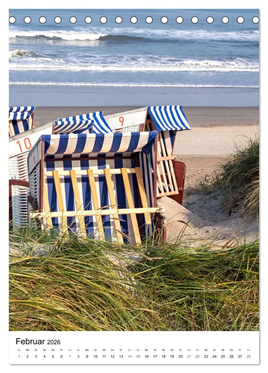 Bild: 9783516395679 | Norderney Inselportrait (Tischkalender 2026 DIN A5 hoch), CALVENDO...