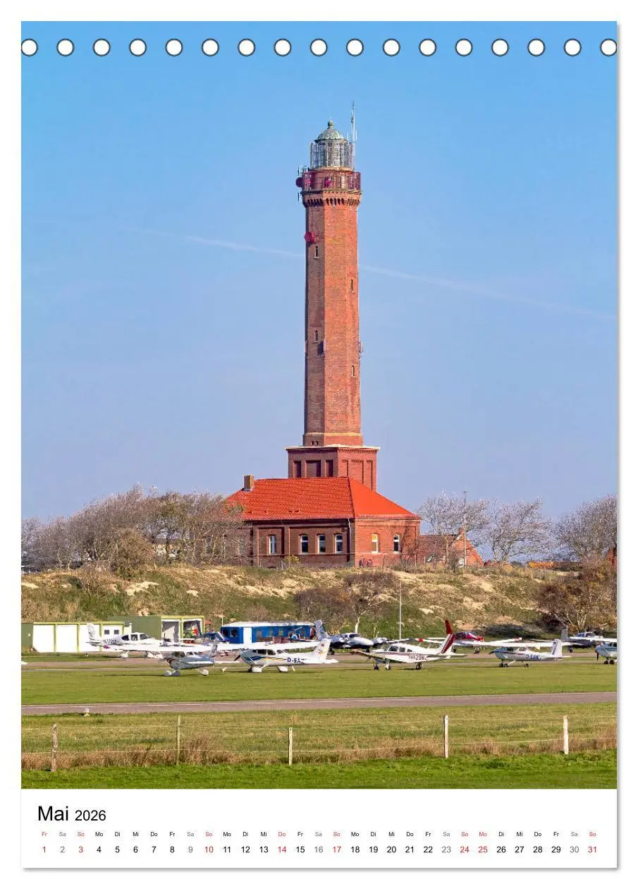 Bild: 9783516395679 | Norderney Inselportrait (Tischkalender 2026 DIN A5 hoch), CALVENDO...
