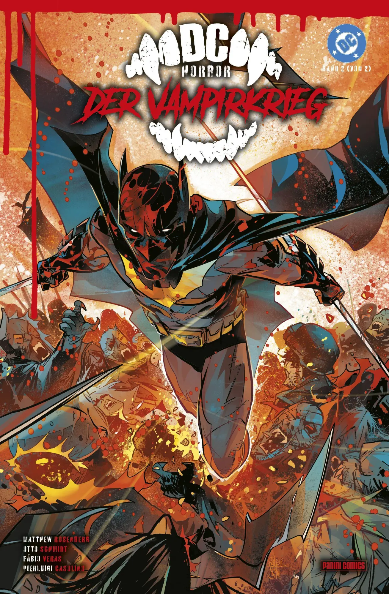 Cover: 9783741645679 | DC-Horror: Der Vampirkrieg | Bd. 2 (von 2) | Matthew Rosenberg (u. a.)