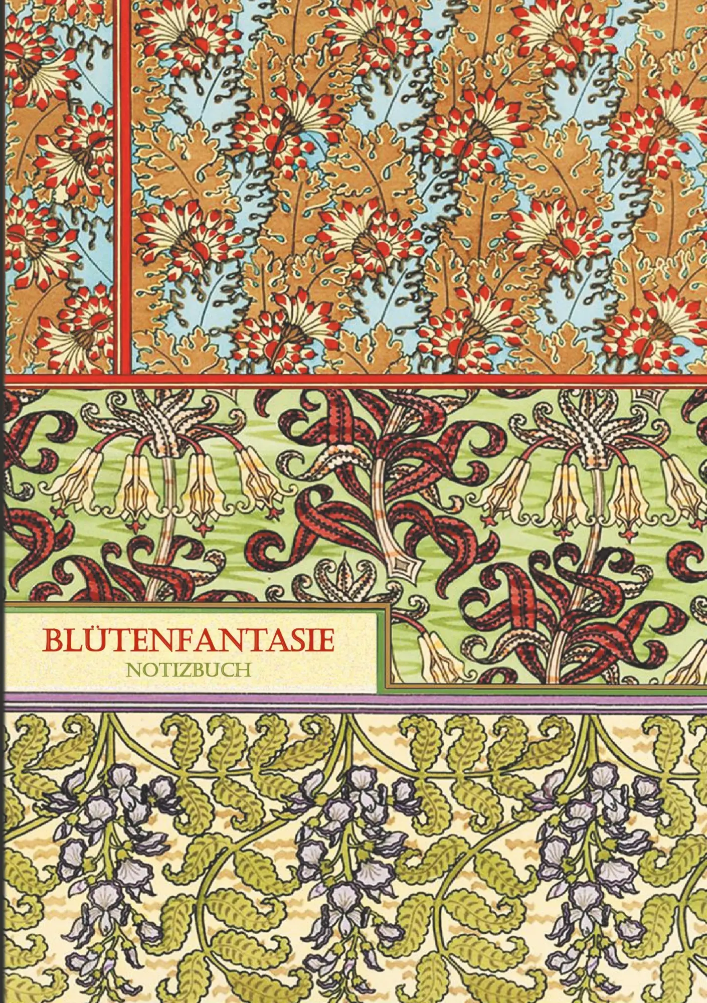 Cover: 9783743175679 | Blütenfantasie Notizbuch | Iris A. Viola | Taschenbuch | Paperback