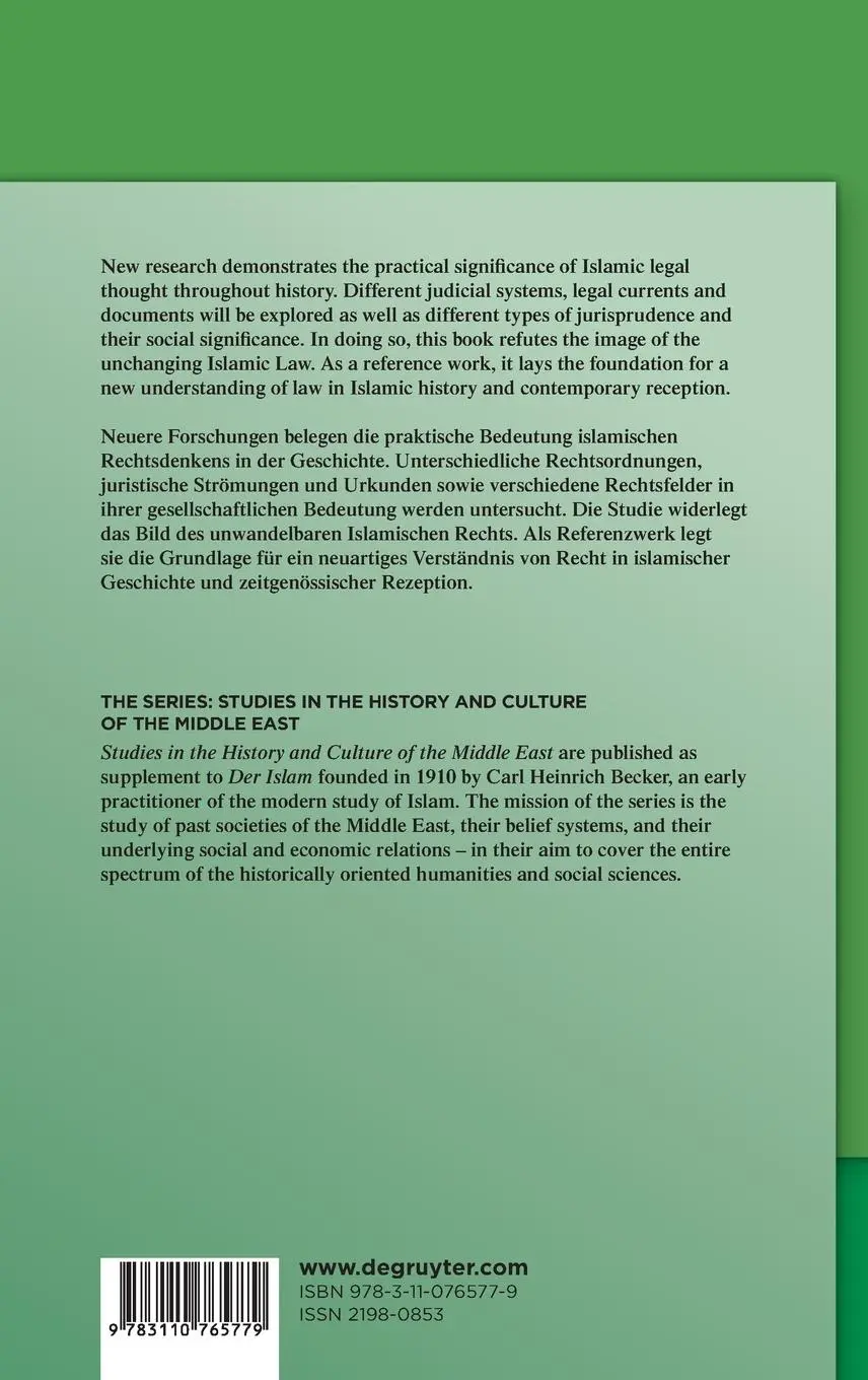 Rückseite: 9783110765779 | Recht und historische Entwicklung der Scharia im Islam | Müller | Buch