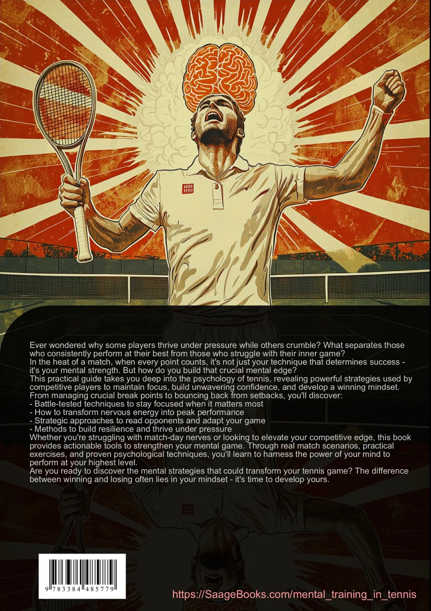 Rückseite: 9783384485779 | Tennis Mindset: Mental Strength in Tennis Training | English | Buch