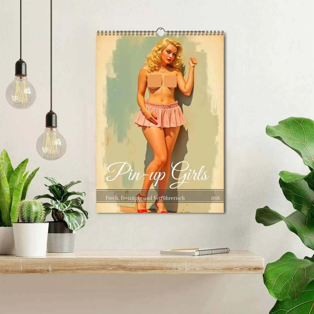 Bild: 9783457295779 | Pin-up Girls - Frech, Freizügig und Verführerisch (Wandkalender...